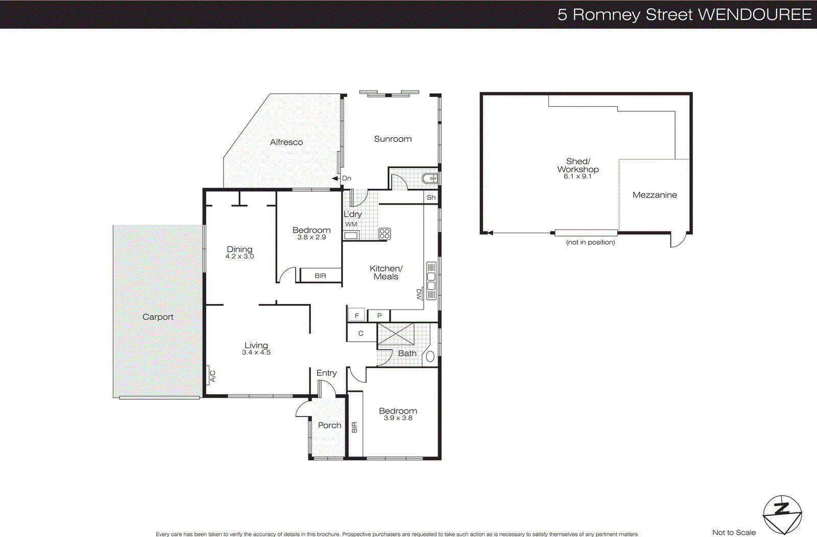 5 Romney Street, Wendouree VIC 3355 - Floorplan
