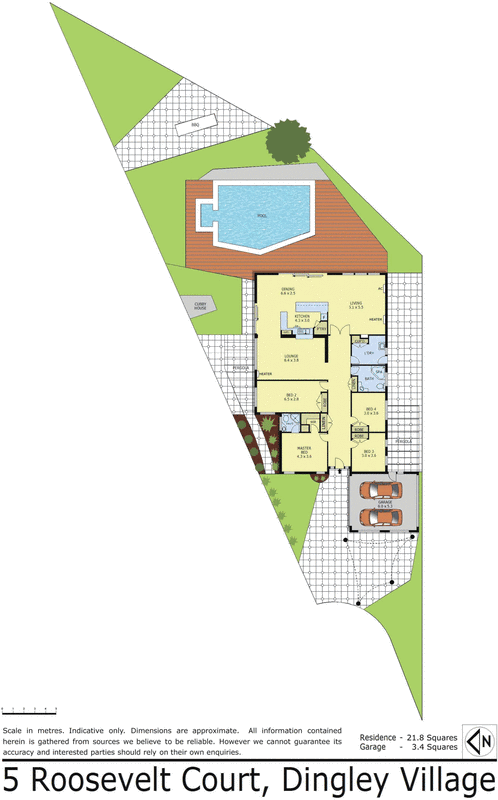5 Roosevelt Court, Dingley Village VIC 3172 - Floorplan