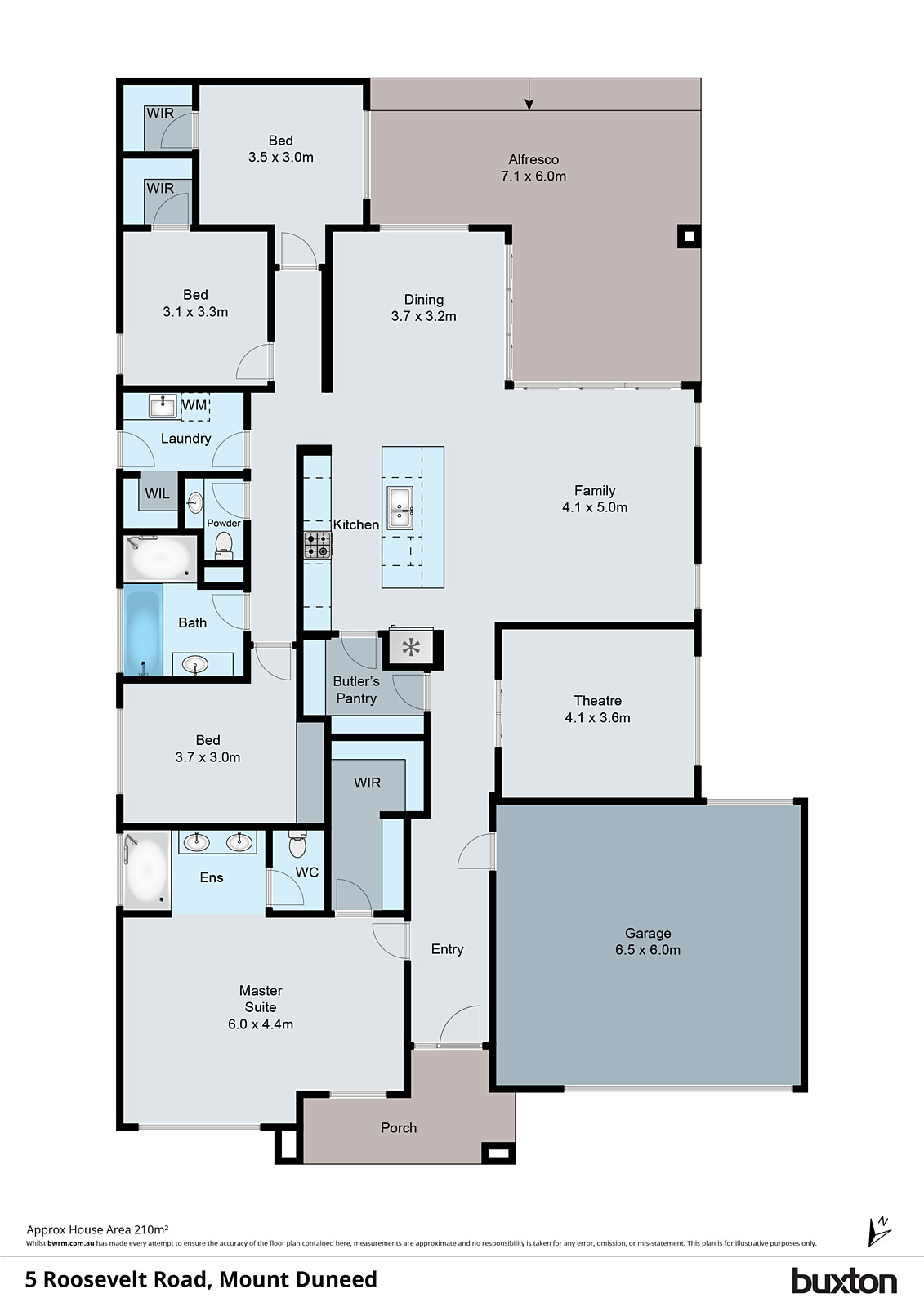 5 Roosevelt Road, Mount Duneed VIC 3217 - Floorplan