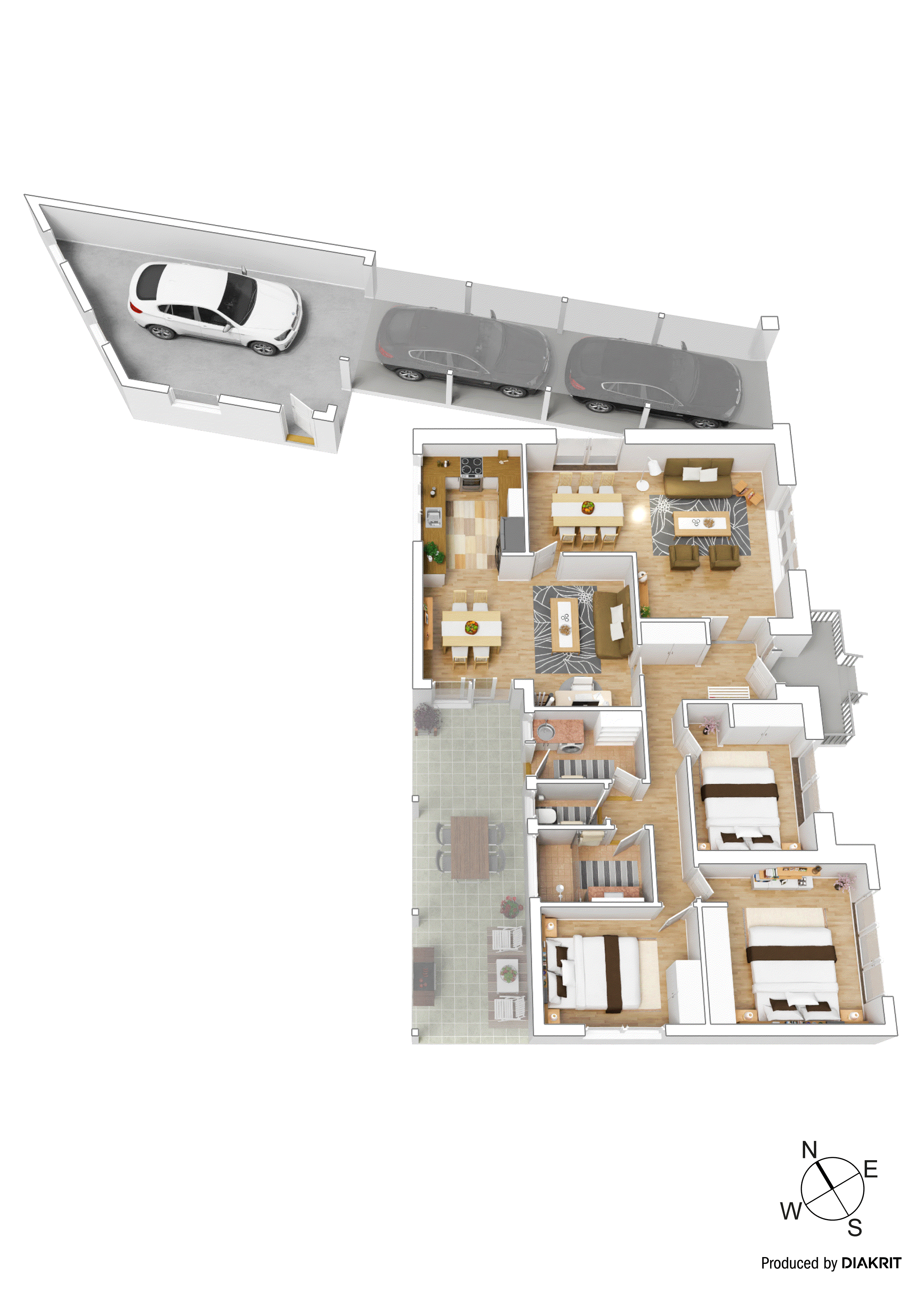 5 Rosewood Court, Mulgrave VIC 3170 - Floorplan