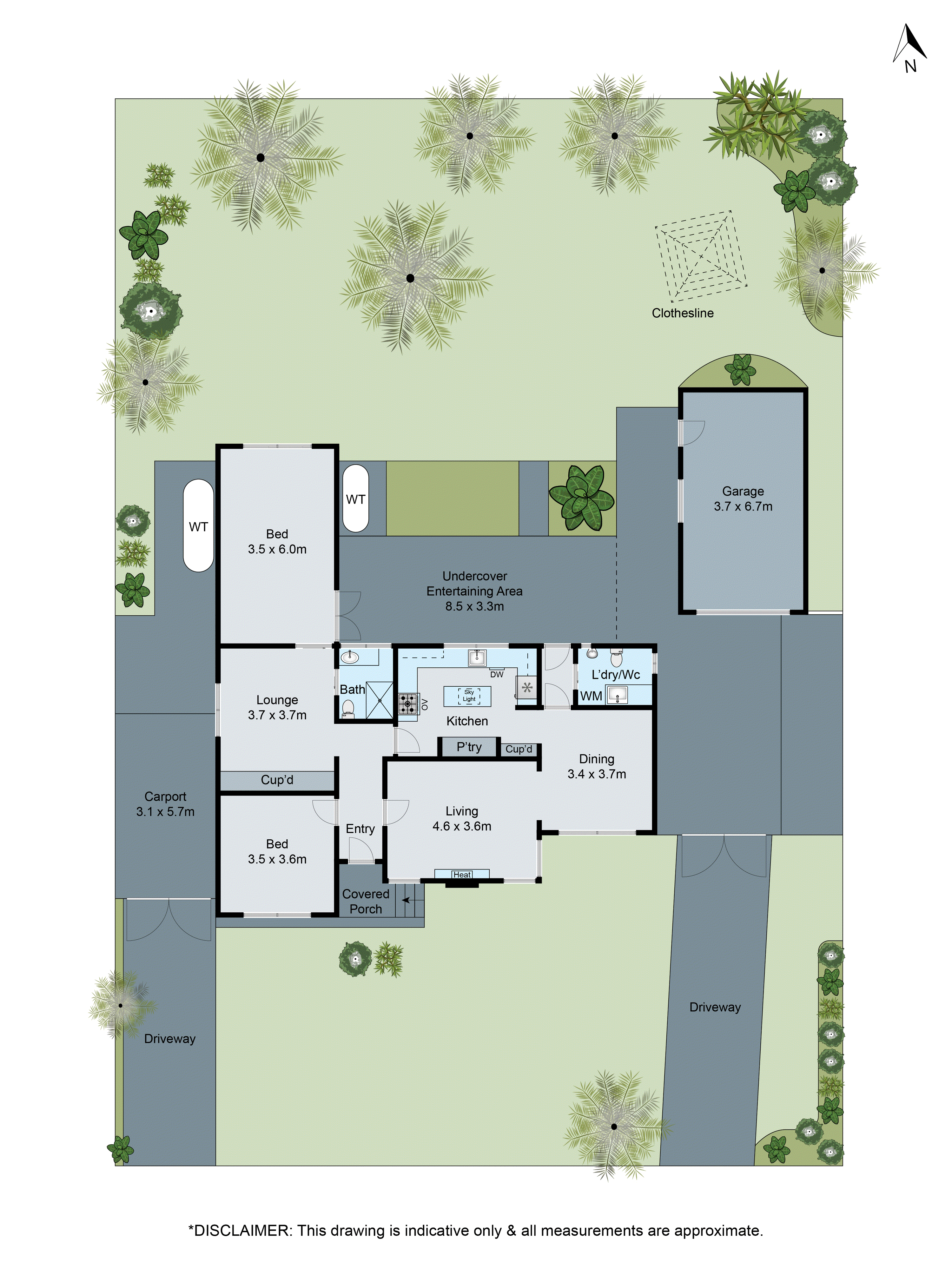 5 Ross Street, Huntingdale VIC 3166 - Floorplan