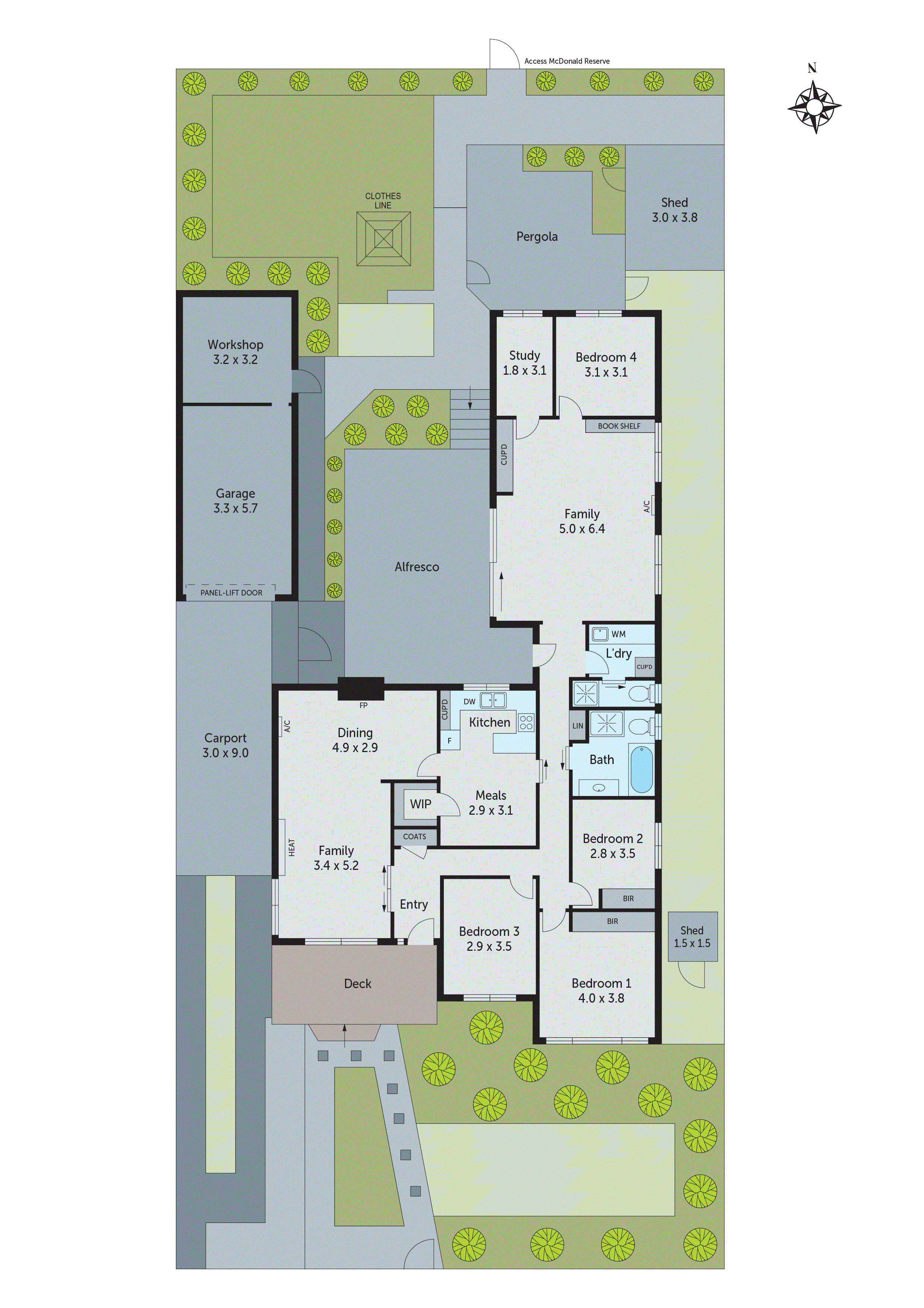 5 Roycroft Avenue, Highton VIC 3216 - Floorplan
