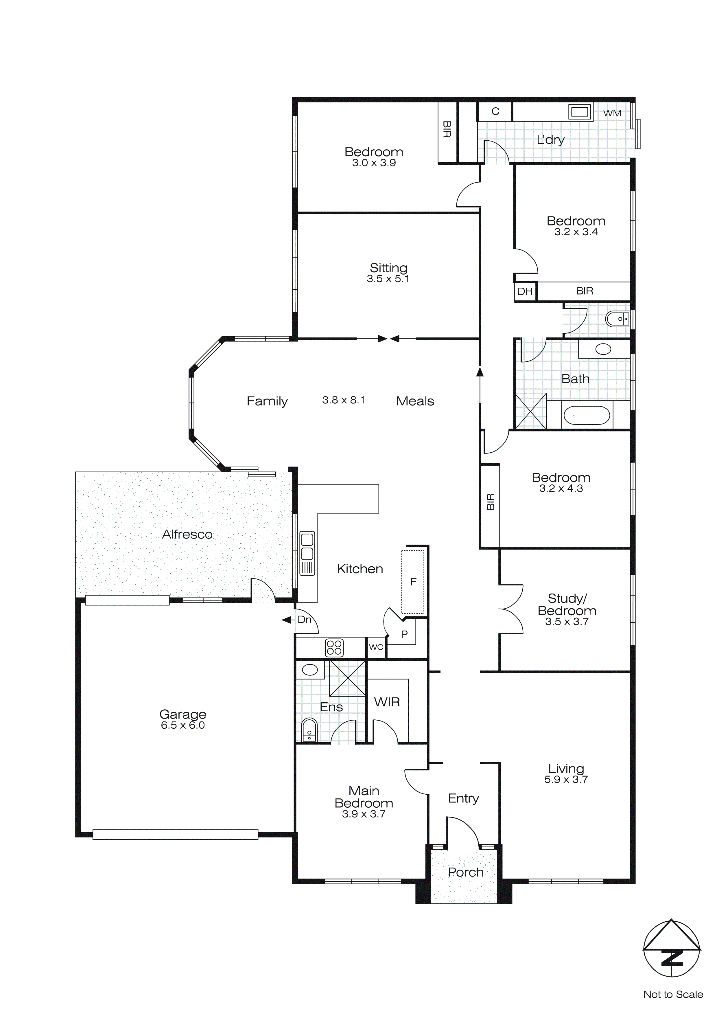 5 Ryeland Court, Alfredton VIC 3350 - Floorplan