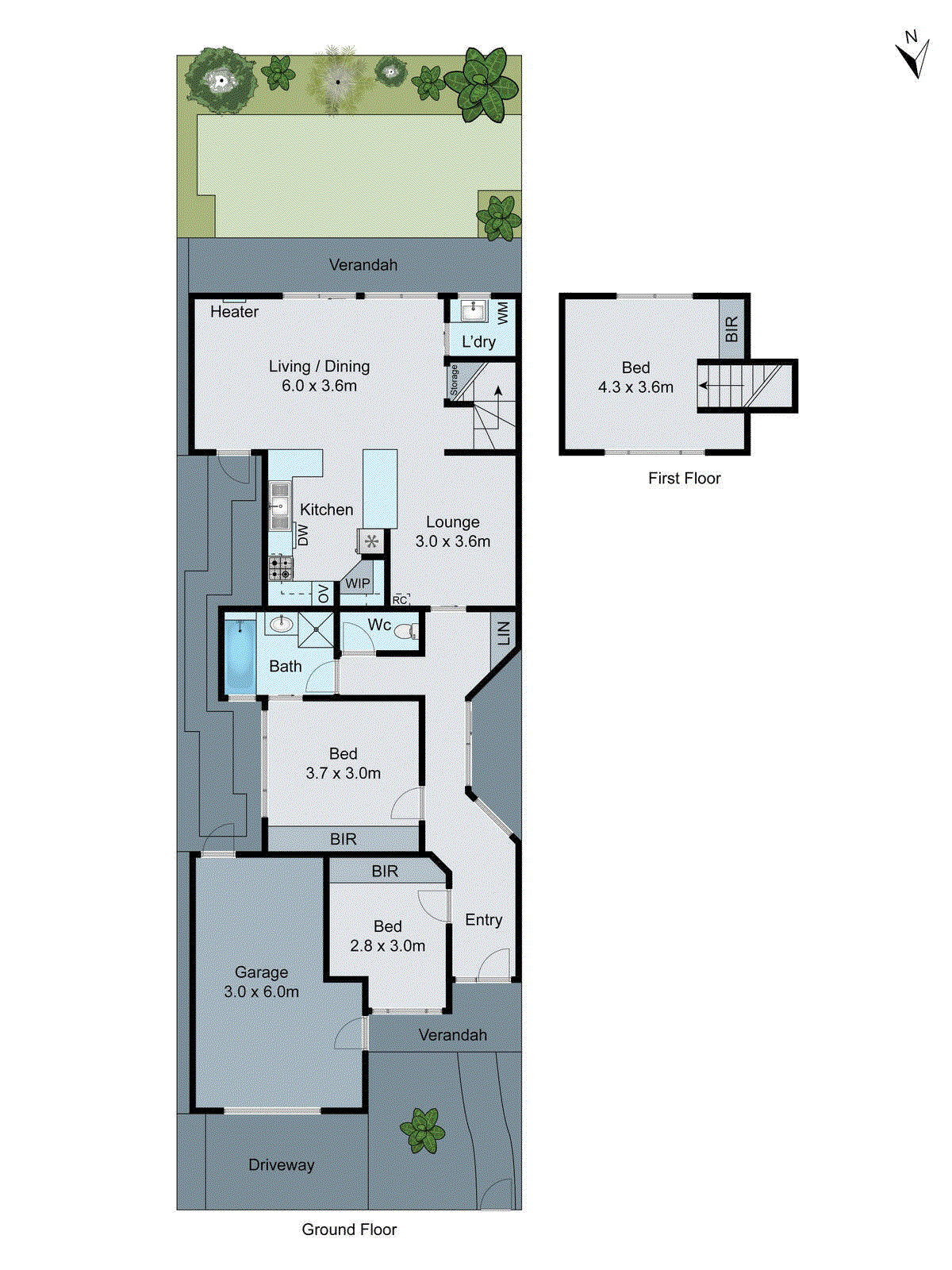 5 Saffron Street, Newtown VIC 3220 - Floorplan