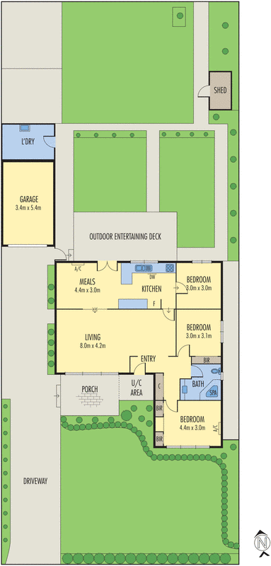 5 Salem Avenue, Oakleigh South VIC 3167 - Floorplan