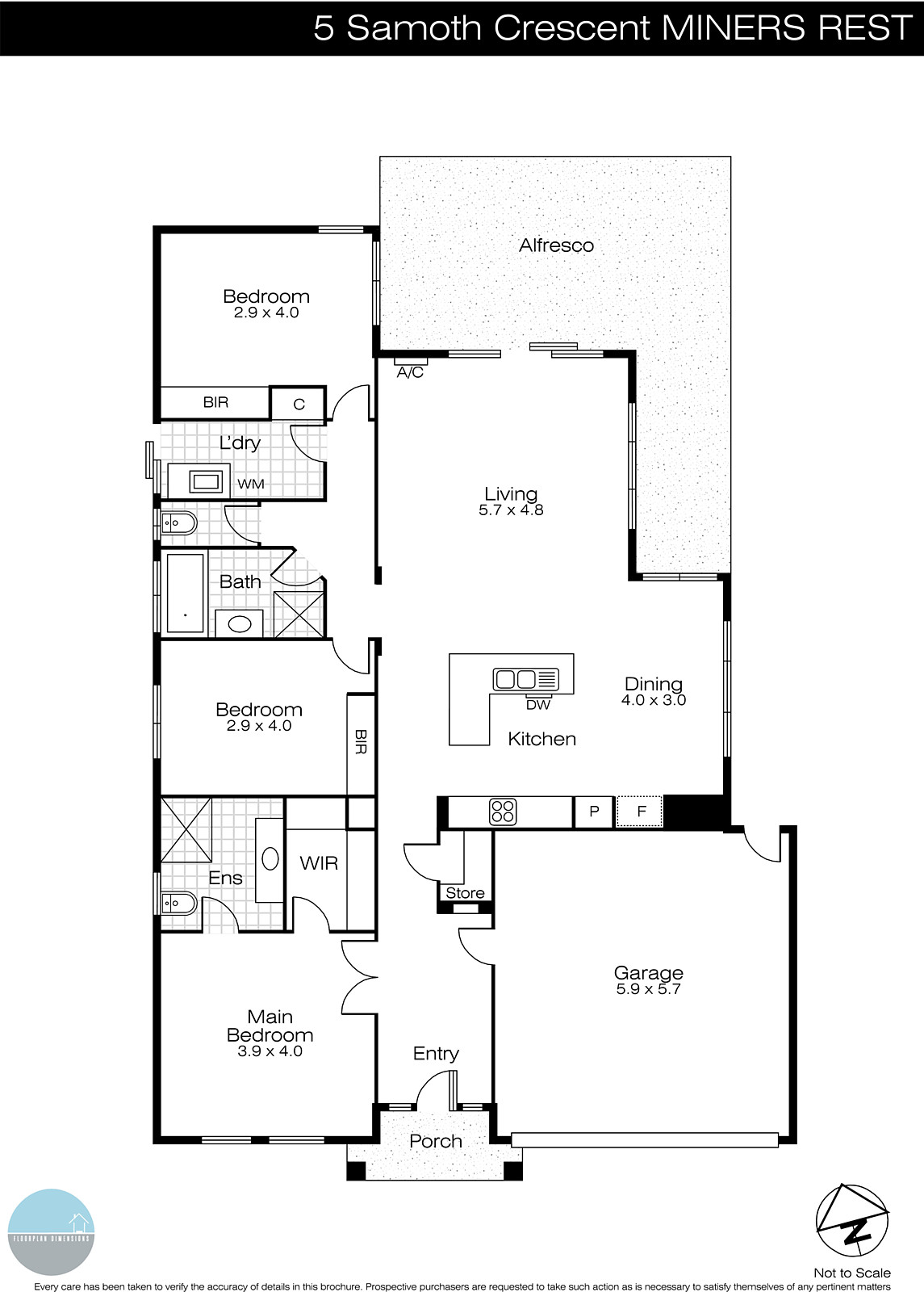 5 Samoth Place, Miners Rest VIC 3352 - Floorplan