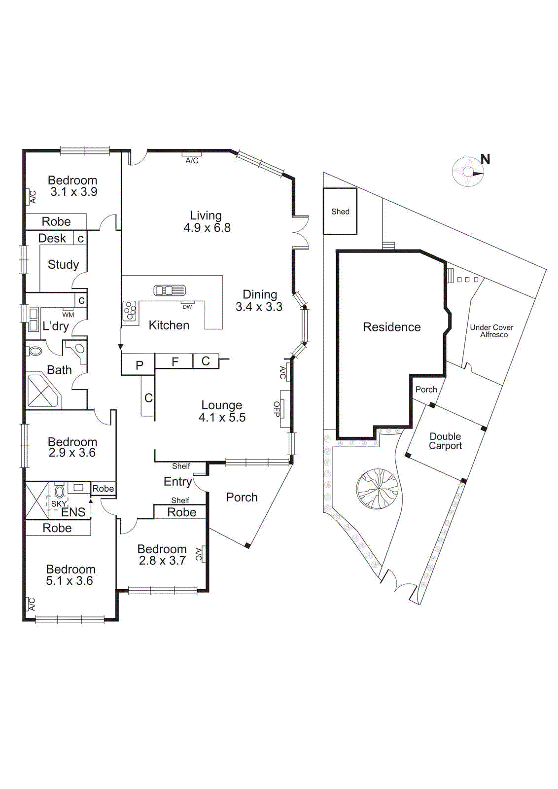 5 Samuel Court, Bentleigh East VIC 3165 - Floorplan
