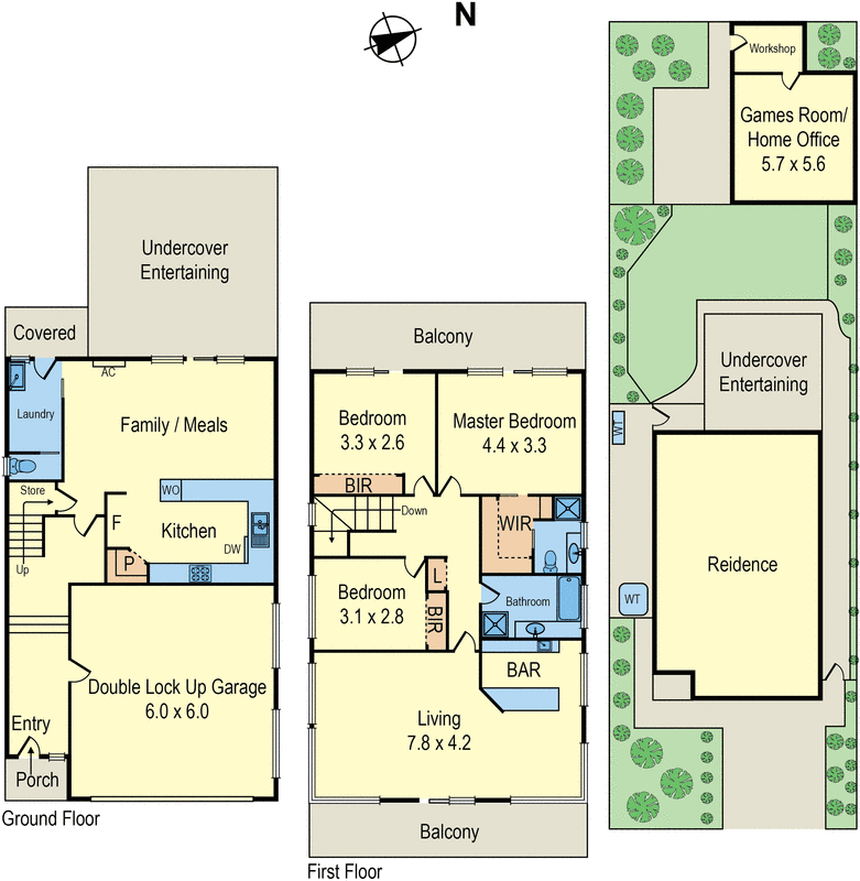 5 Sea Parade, Mentone VIC 3194 - Floorplan