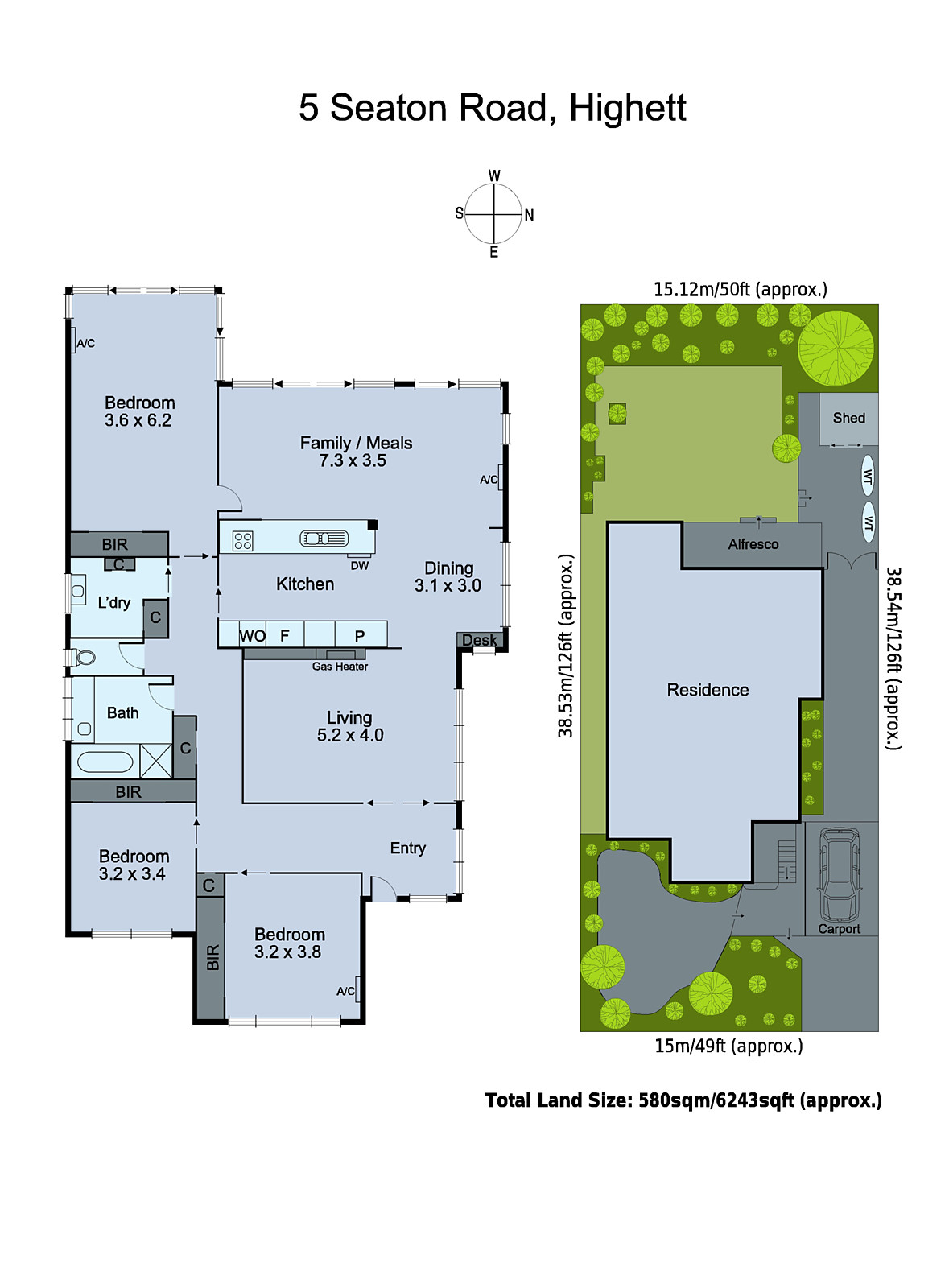 5 Seaton Road, Highett VIC 3190 - Floorplan
