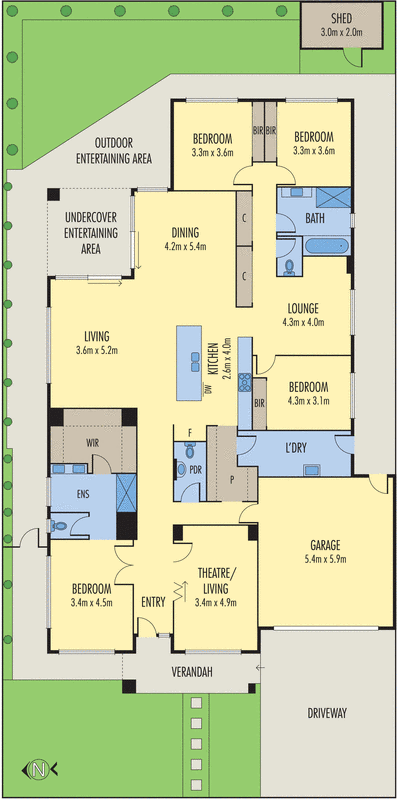 5 Siena Mews, Leopold VIC 3224 - Floorplan