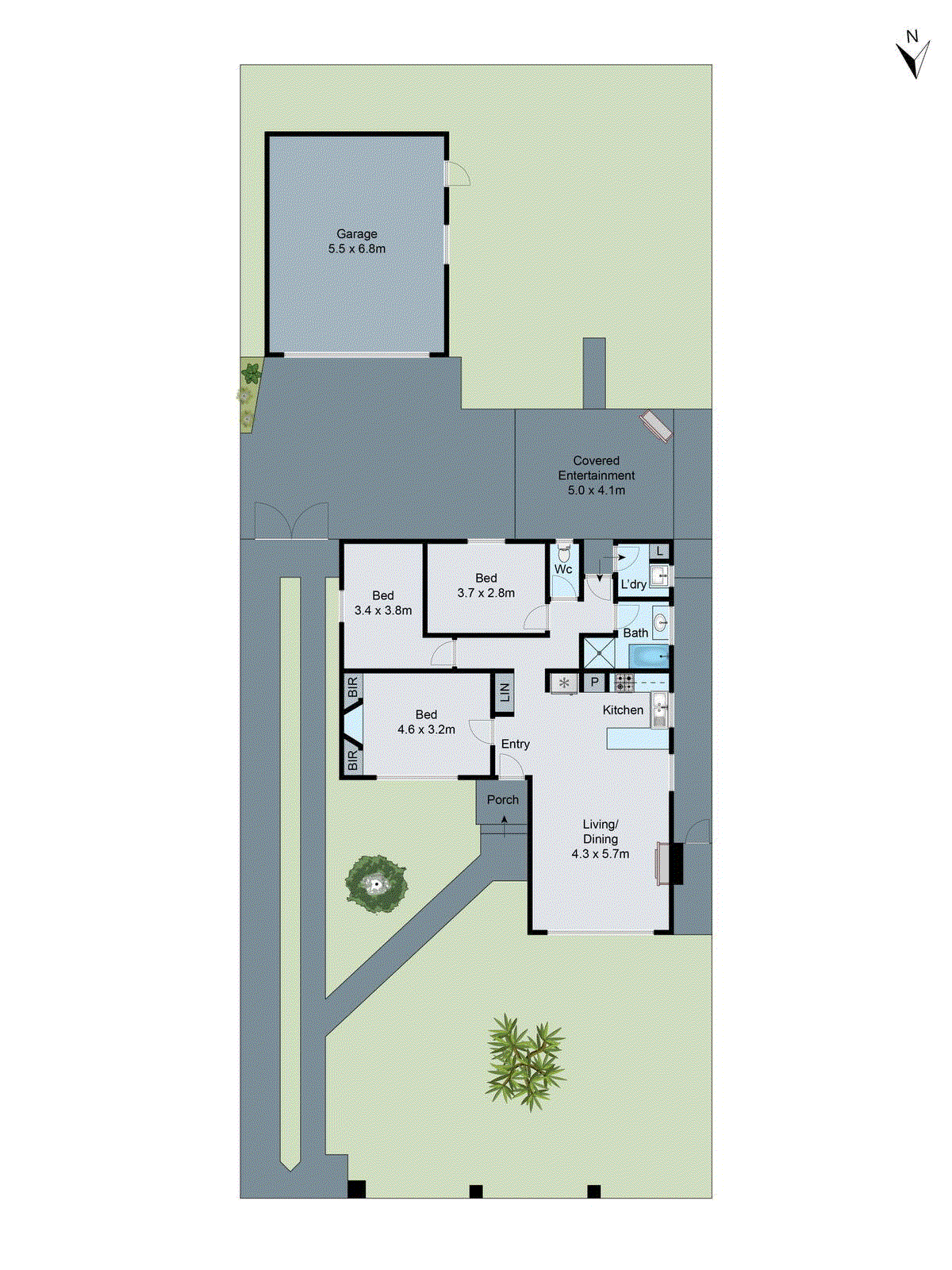 5 Strickland Avenue, Highton VIC 3216 - Floorplan