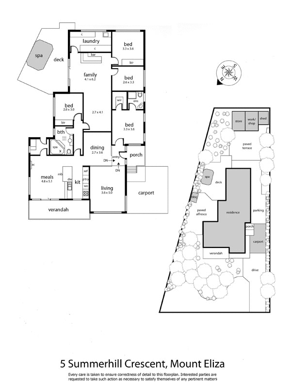 5 Summerhill Crescent, MOUNT ELIZA VIC 3930 - Floorplan