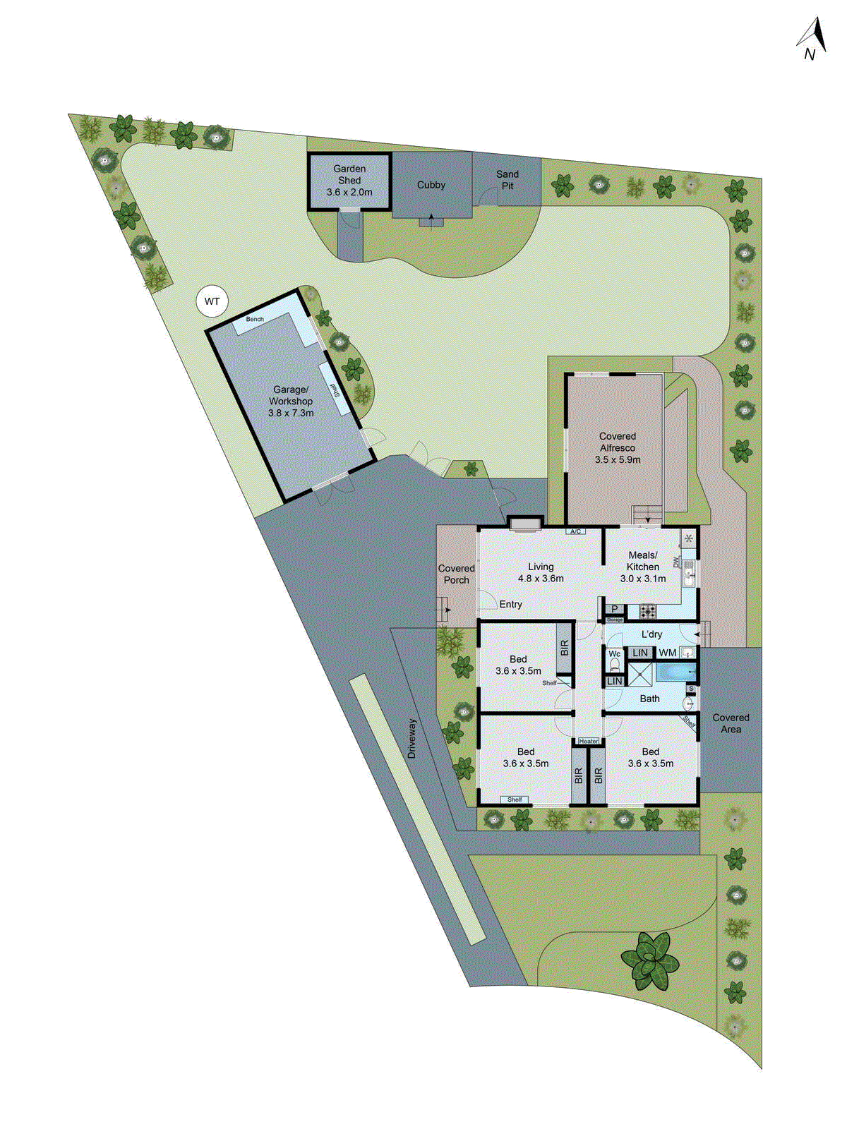 5 Tambo Court, Corio VIC 3214 - Floorplan