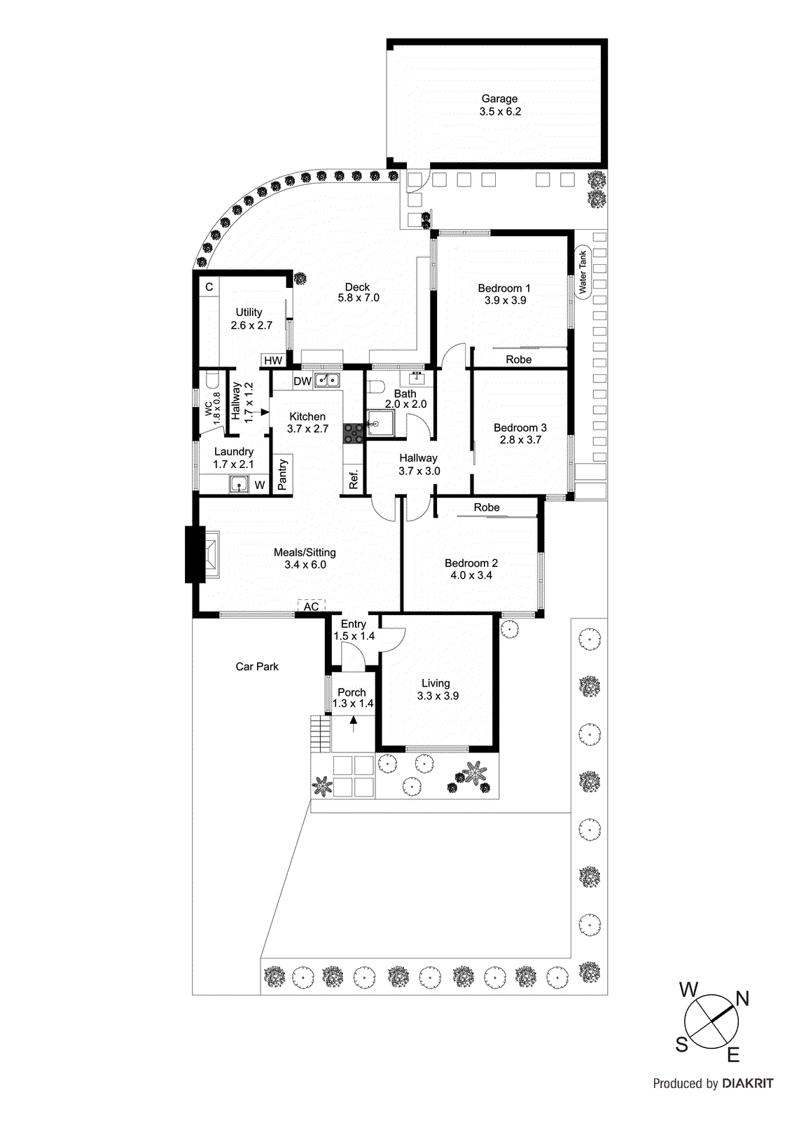 5 Tarwin Avenue, Hampton East VIC 3188 - Floorplan