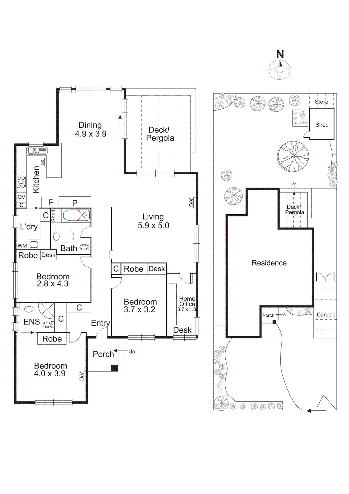 5 Tasman Road, Bentleigh East VIC 3165 - Floorplan