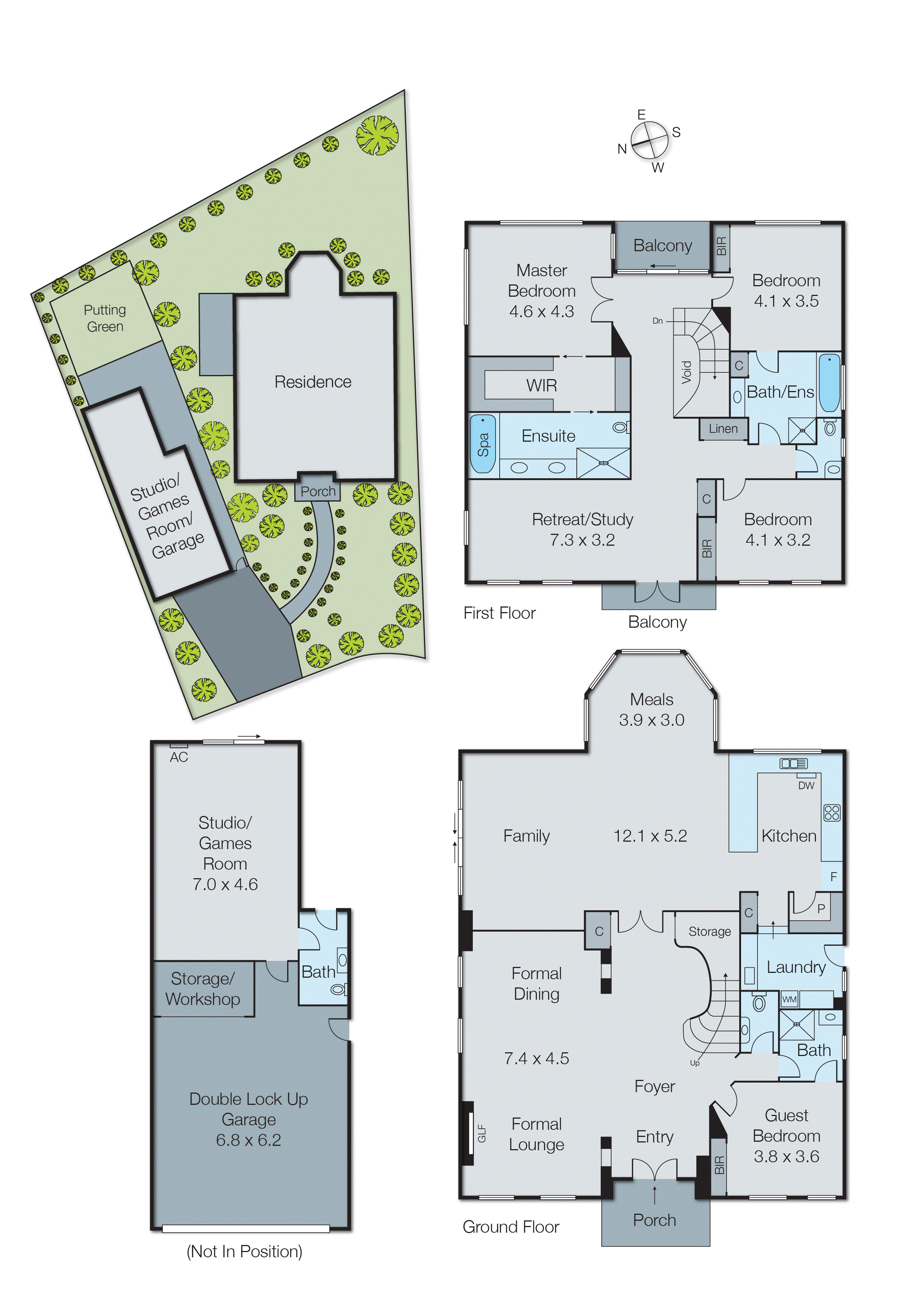 5 Teralba Close, Dingley Village VIC 3172 - Floorplan