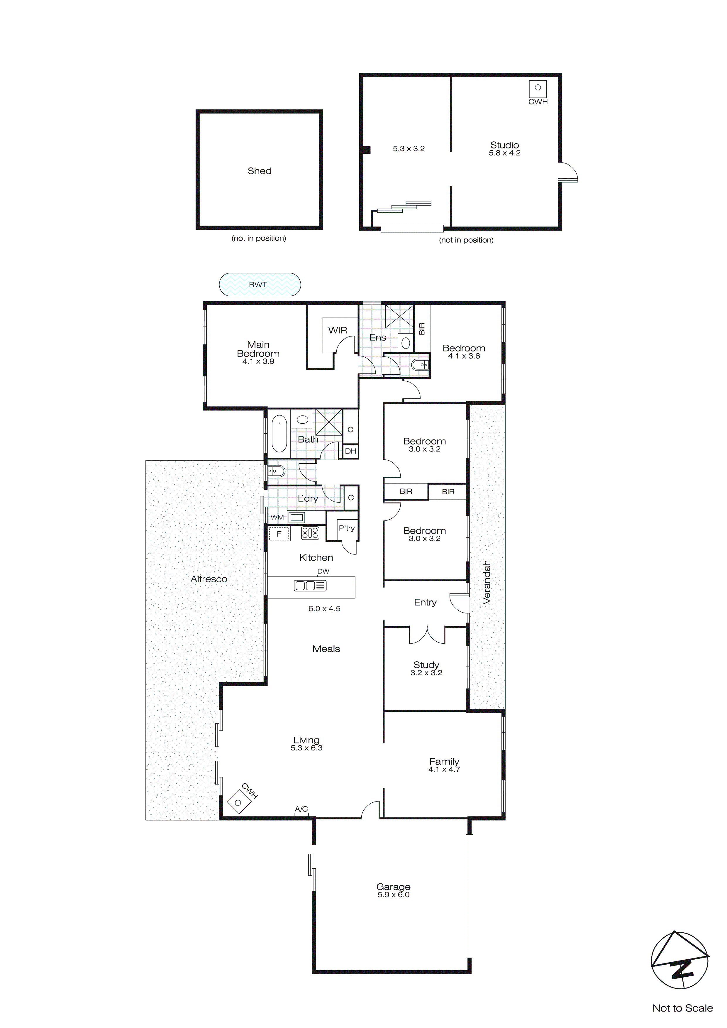 5 Therese Court, Miners Rest VIC 3352 - Floorplan