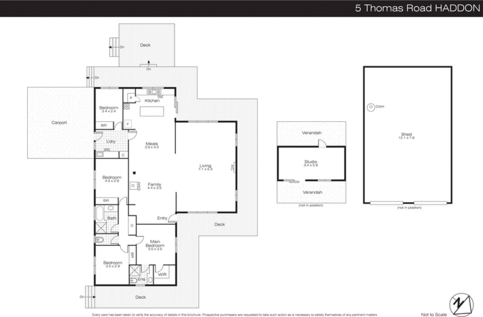 5 Thomas Road, Haddon VIC 3351 - Floorplan