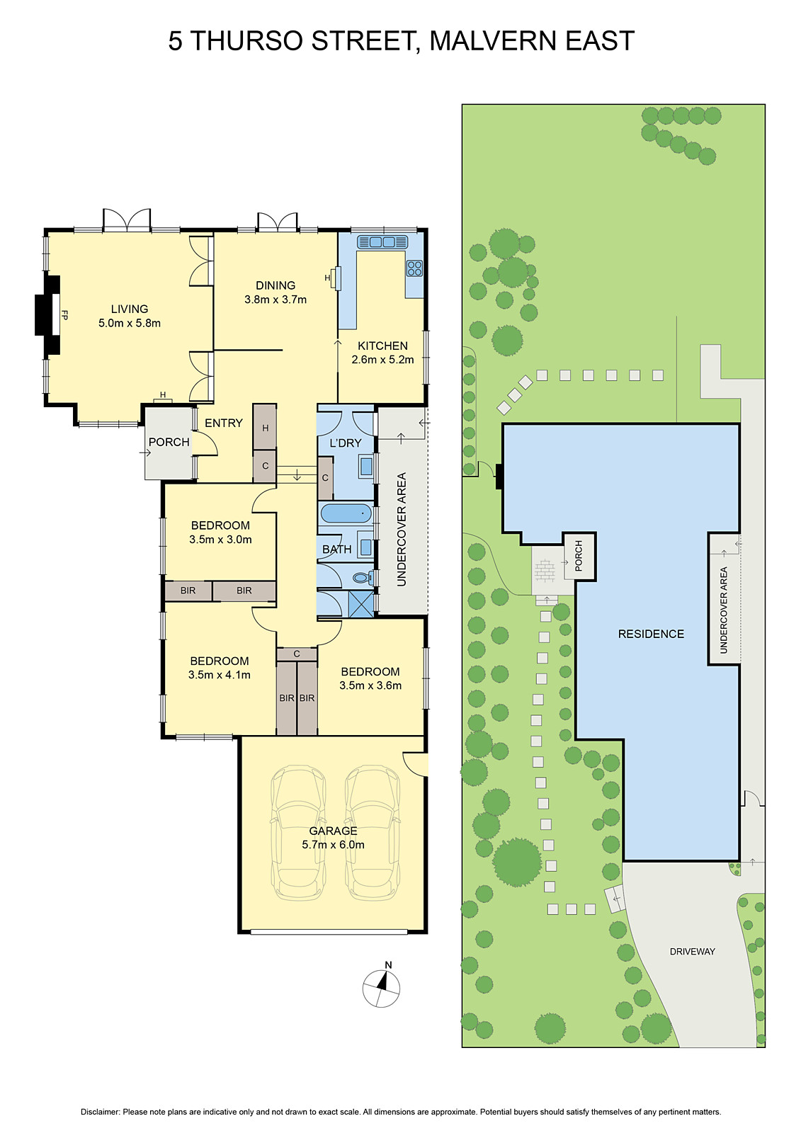 5 Thurso Street, Malvern East VIC 3145 - Floorplan