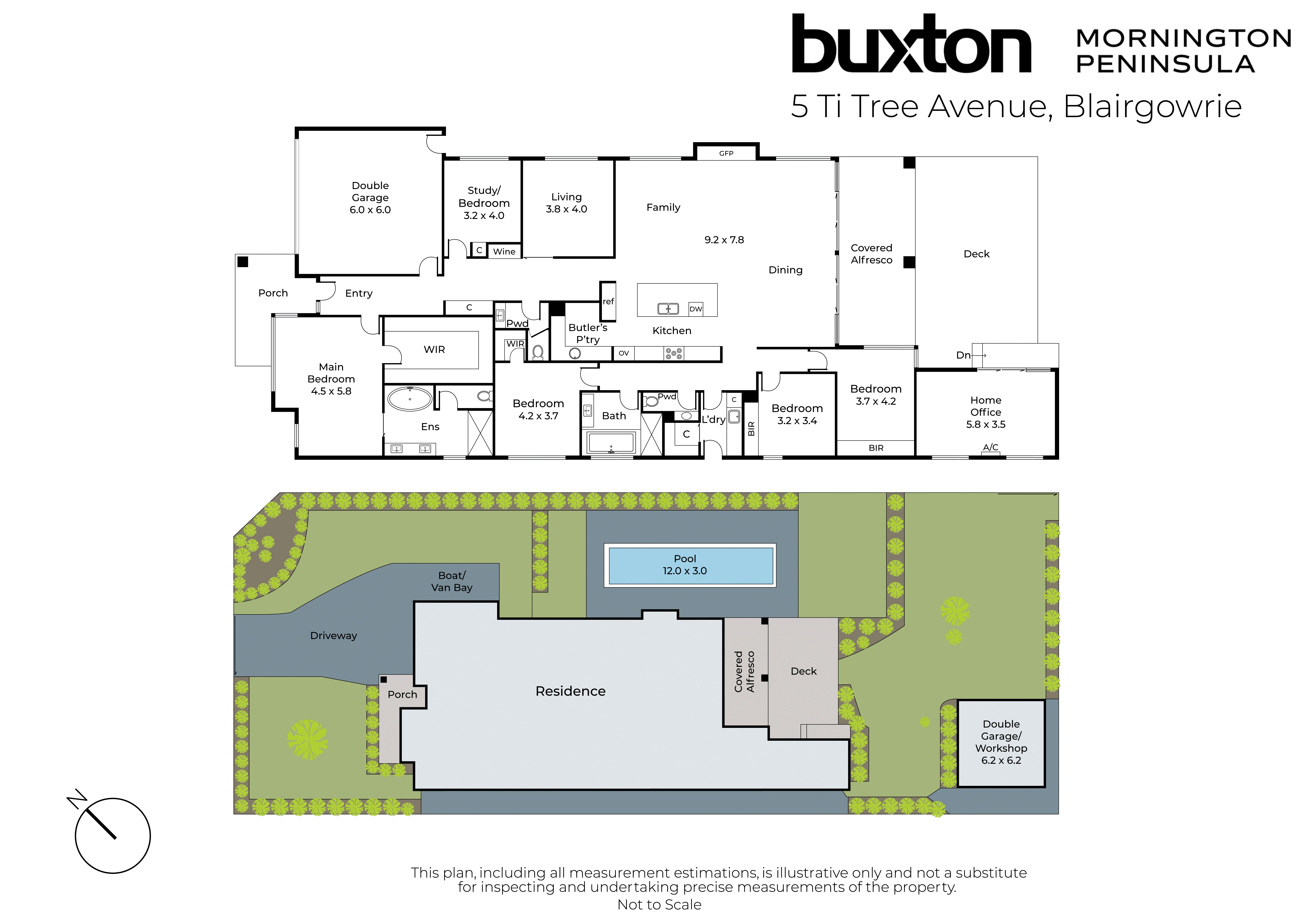 5 Ti-Tree Avenue, Blairgowrie VIC 3942 - Floorplan
