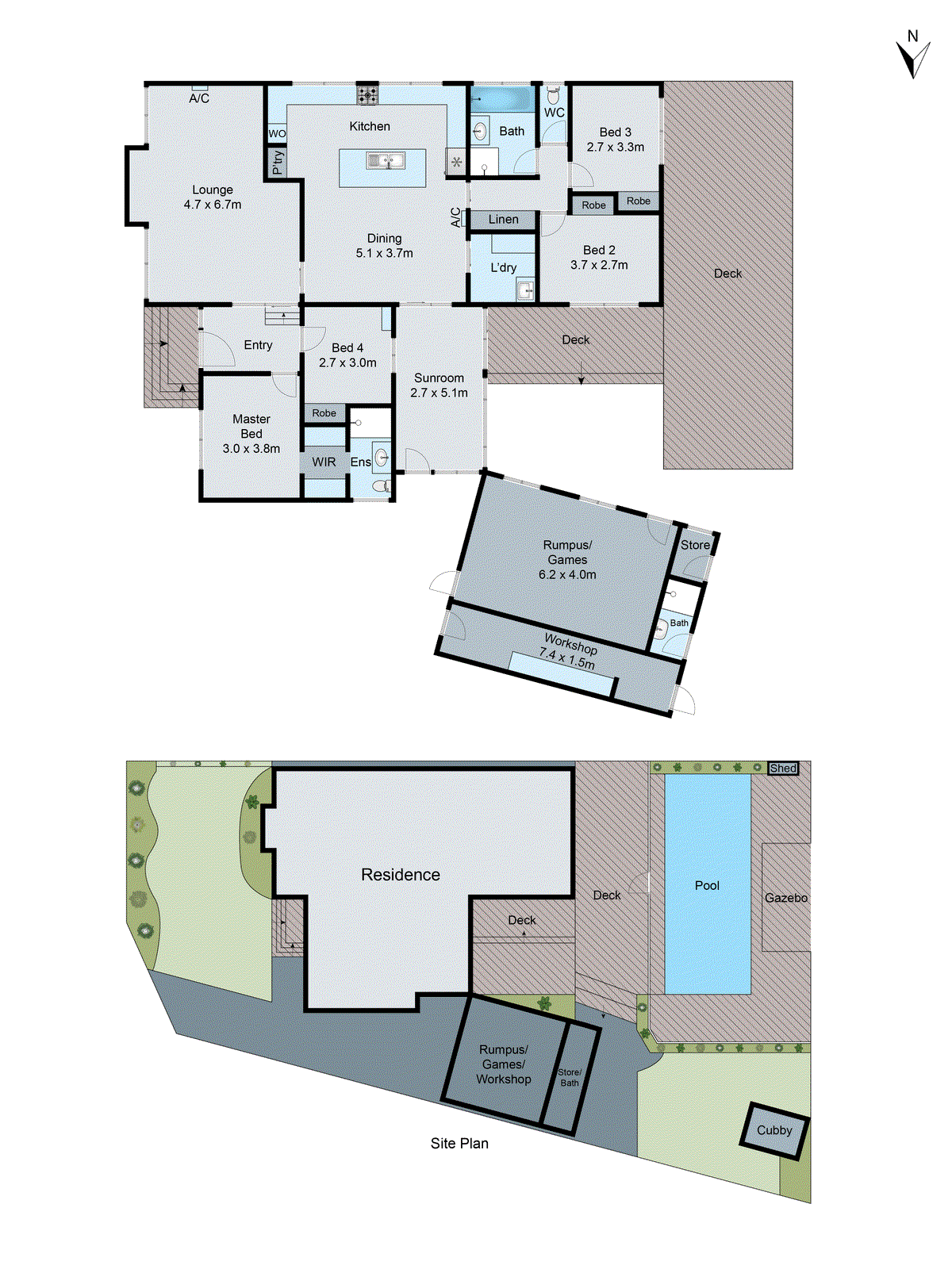 5 Timbarra Court, Grovedale VIC 3216 - Floorplan