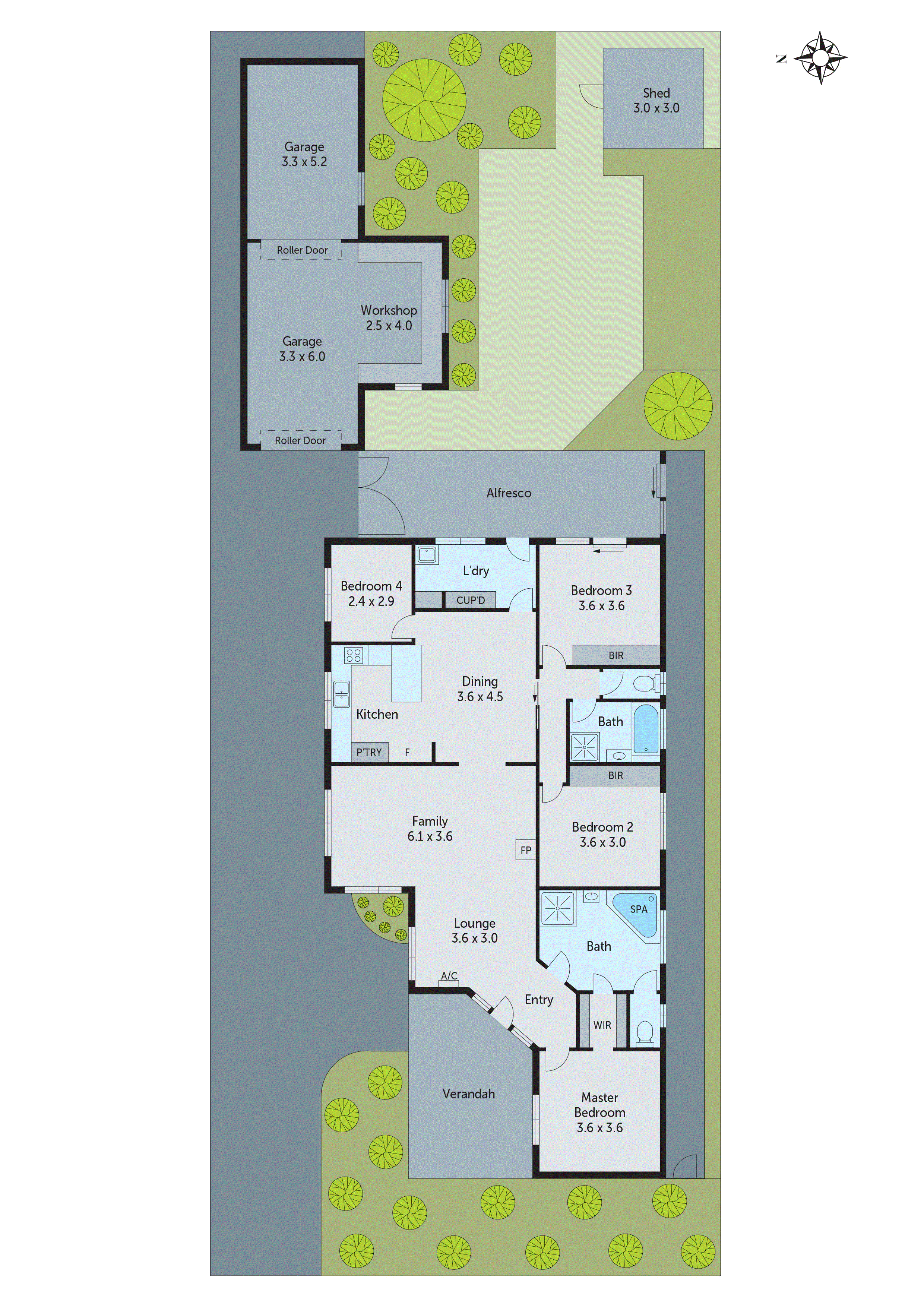 5 Tingara Court, Clifton Springs VIC 3222 - Floorplan