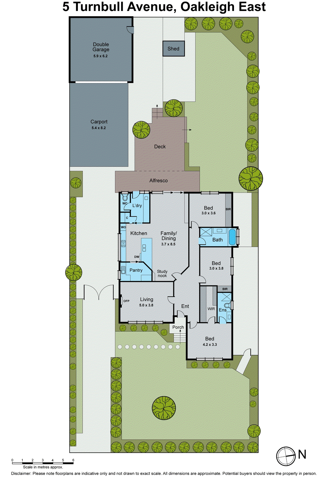 5 Turnbull Avenue, Oakleigh East VIC 3166 - Floorplan