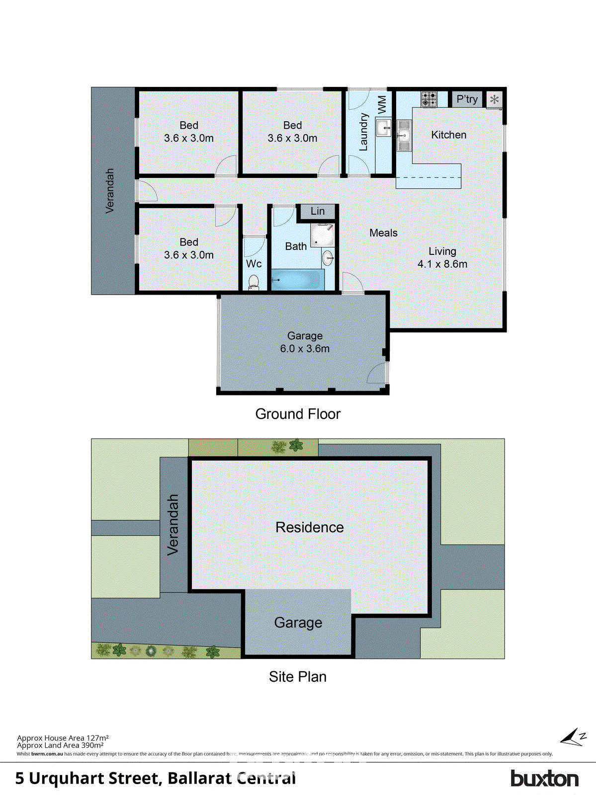5 Urquhart Street, Ballarat Central VIC 3350 - Floorplan