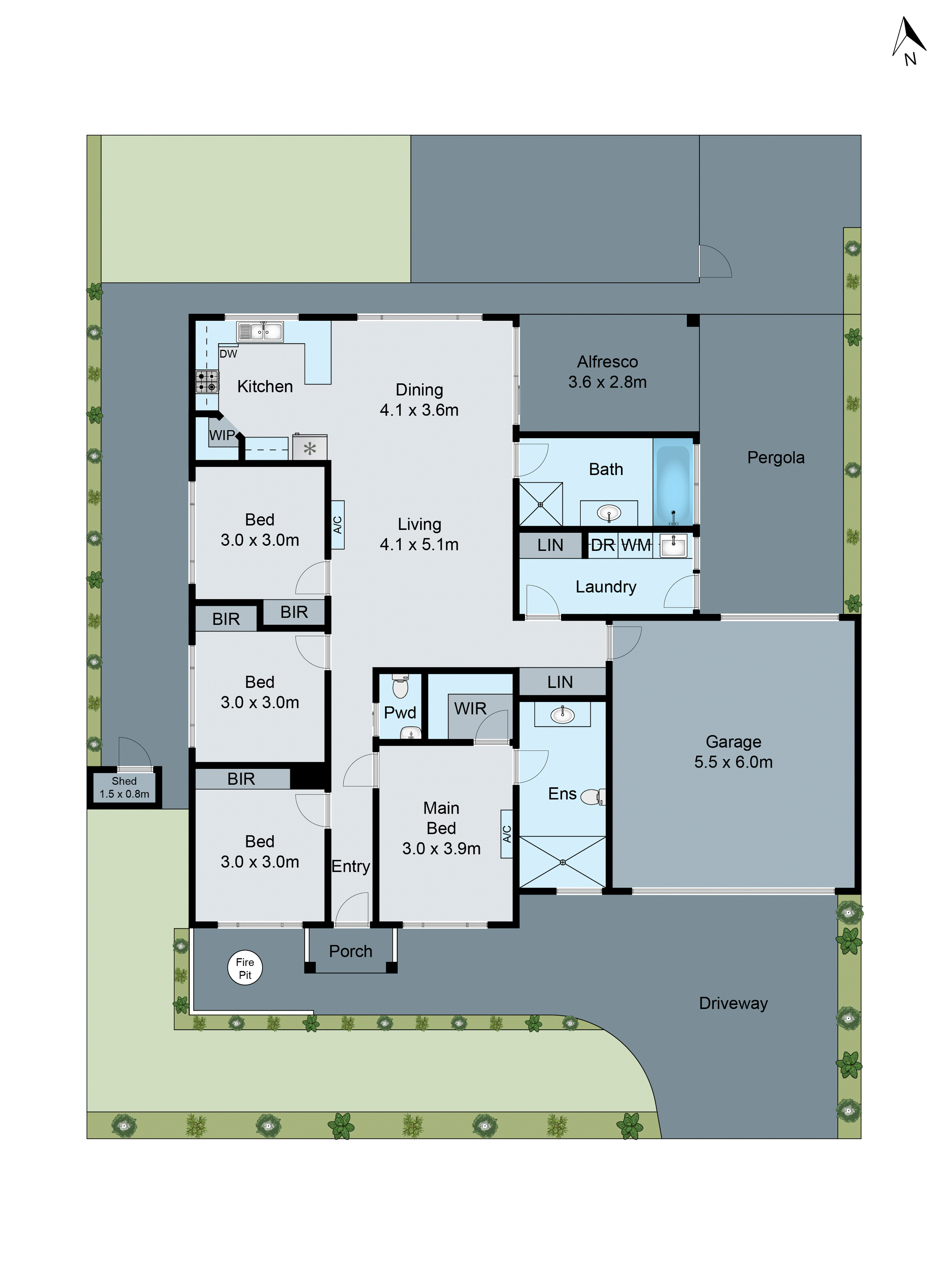 5 Volterra Way, Leopold VIC 3224 - Floorplan