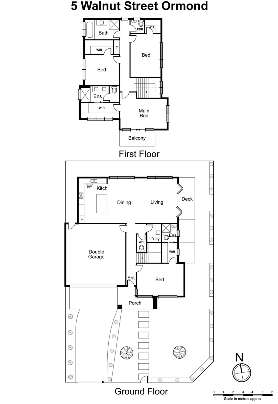 5 Walnut Street, Ormond VIC 3204 - Floorplan