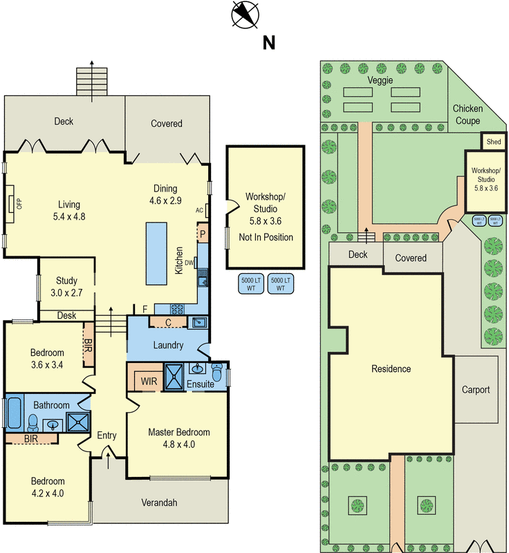 5 Waratah Avenue, Mordialloc VIC 3195 - Floorplan