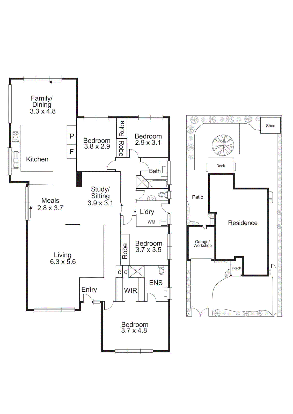 5 Washington Drive, Oakleigh South VIC 3167 - Floorplan