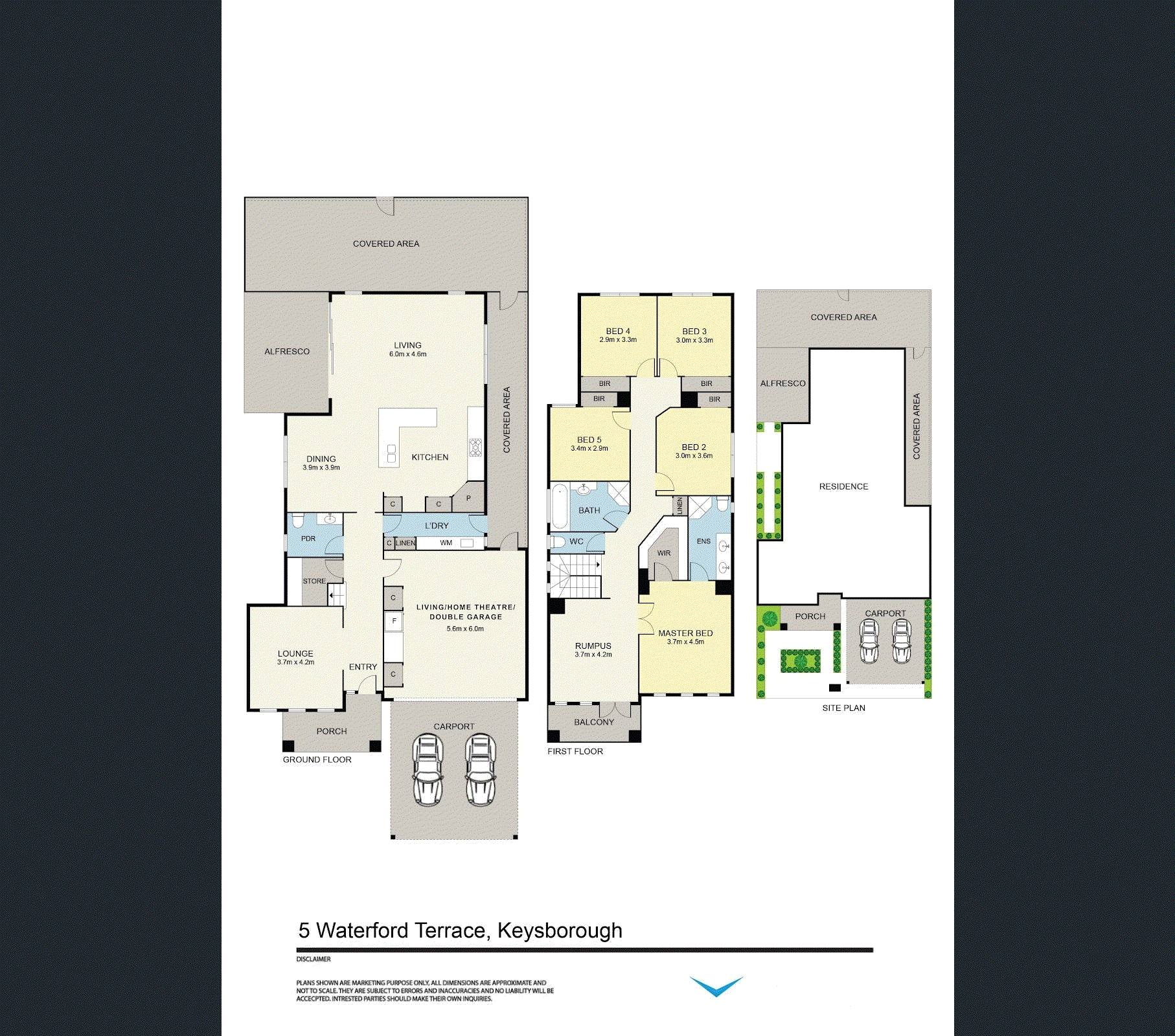 5 Waterford Terrace, Keysborough VIC 3173 - Floorplan