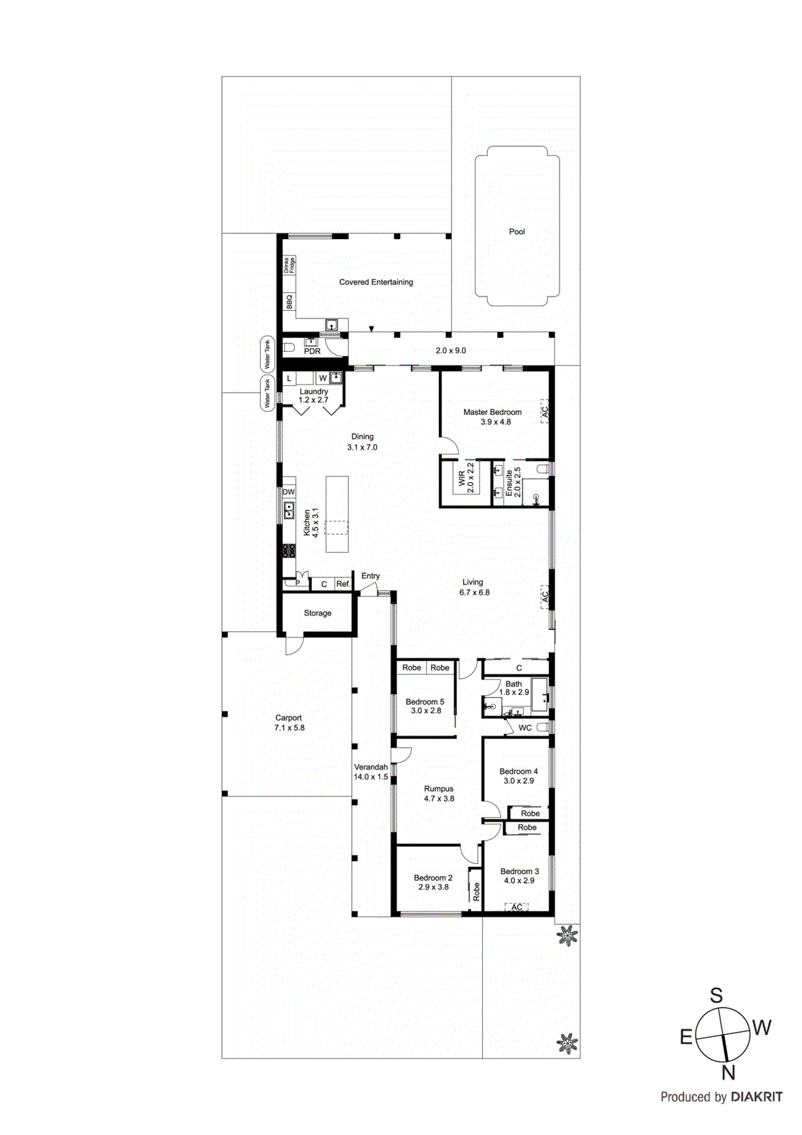 5 Wedge Court, Seaford VIC 3198 - Floorplan