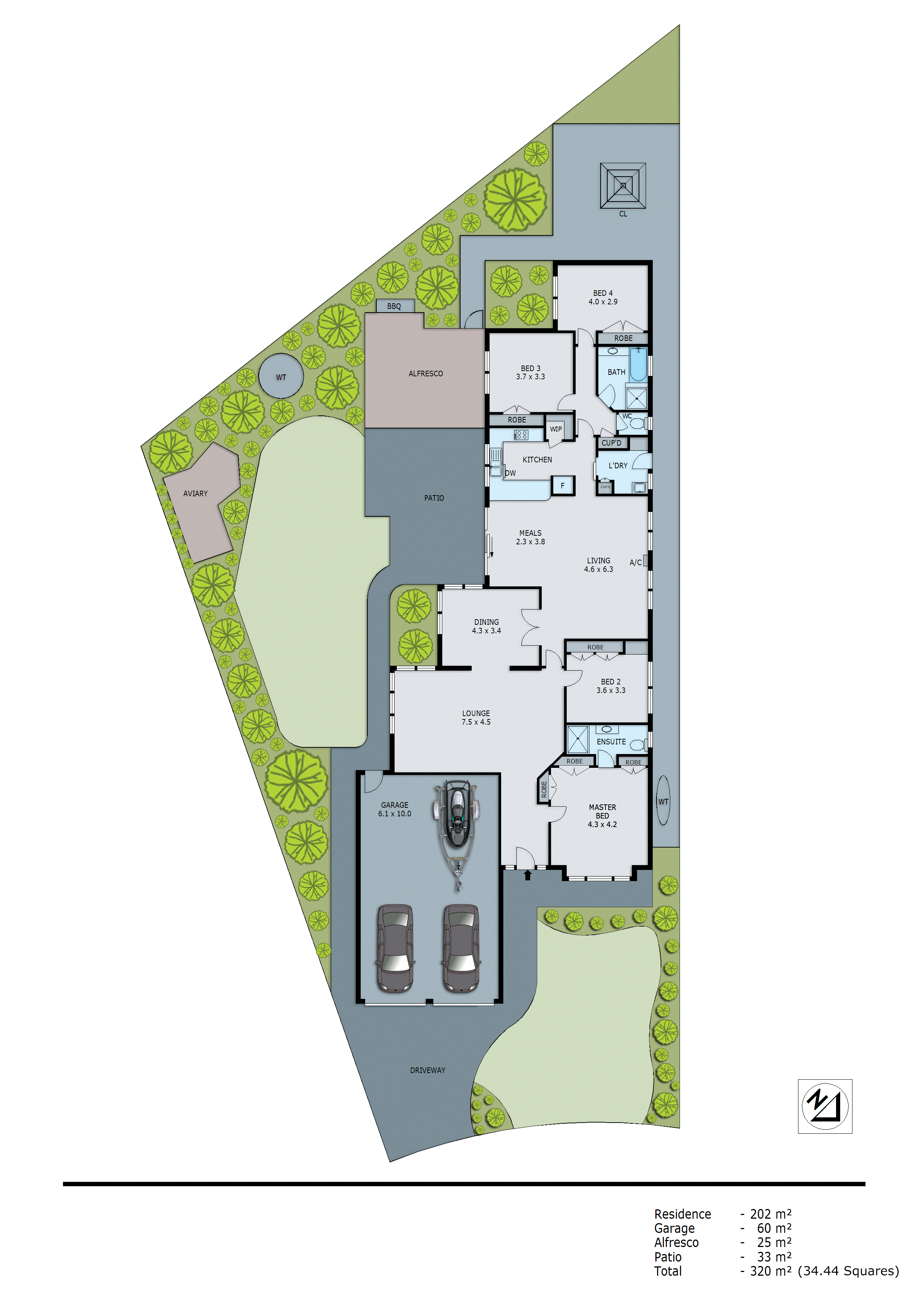 5 Williams Close, Dingley Village VIC 3172 - Floorplan