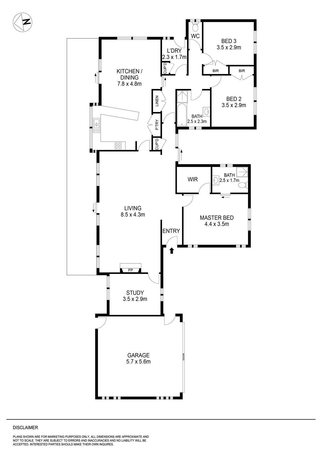 5 Wirilda Court, Mount Helen VIC 3350 - Floorplan