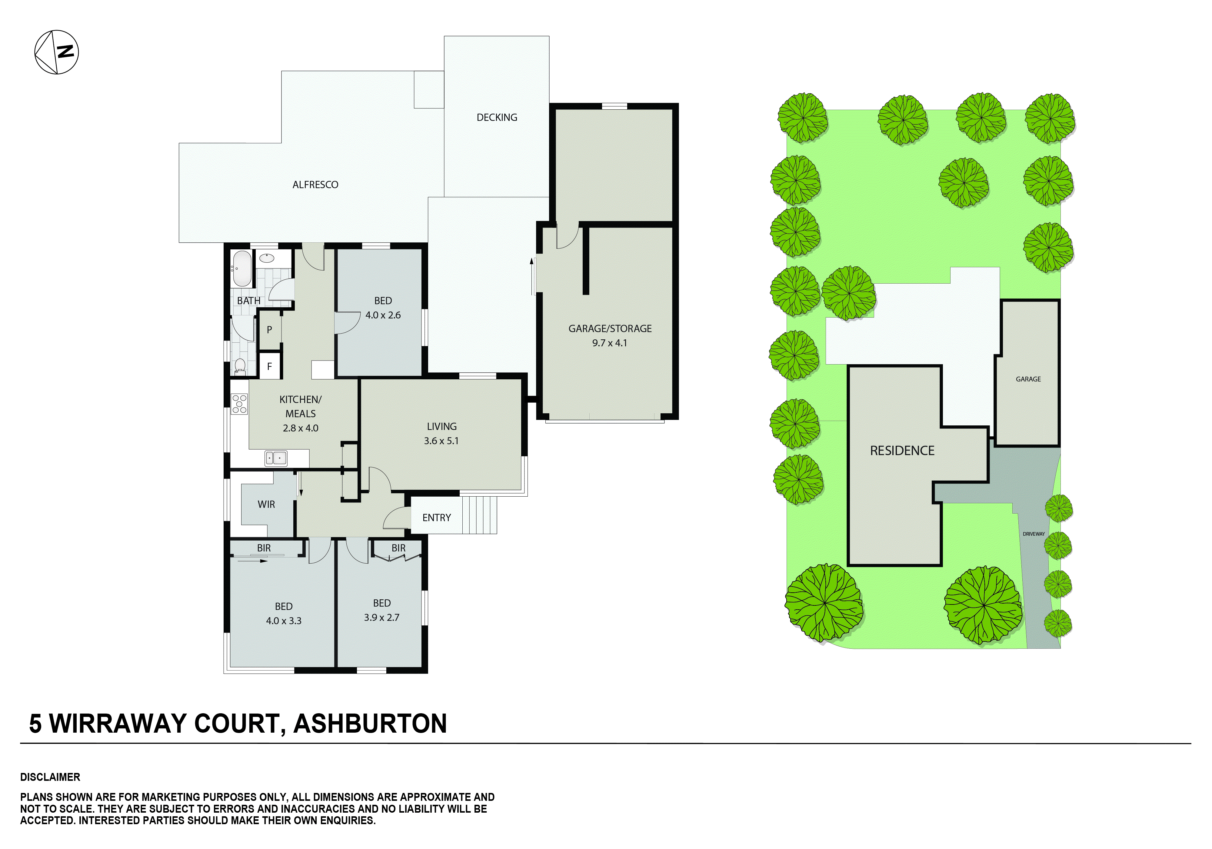 5 Wirraway Court, Ashburton VIC 3147 - Floorplan