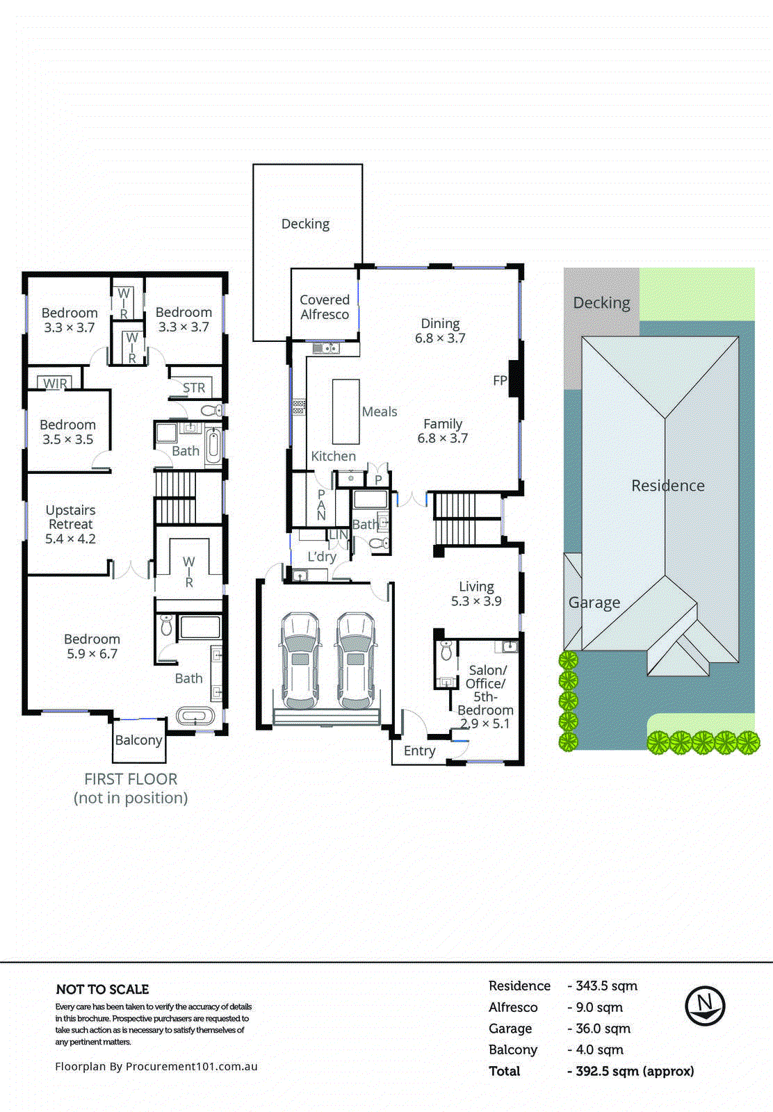 5 Woodland Avenue, Keysborough VIC 3173 - Floorplan