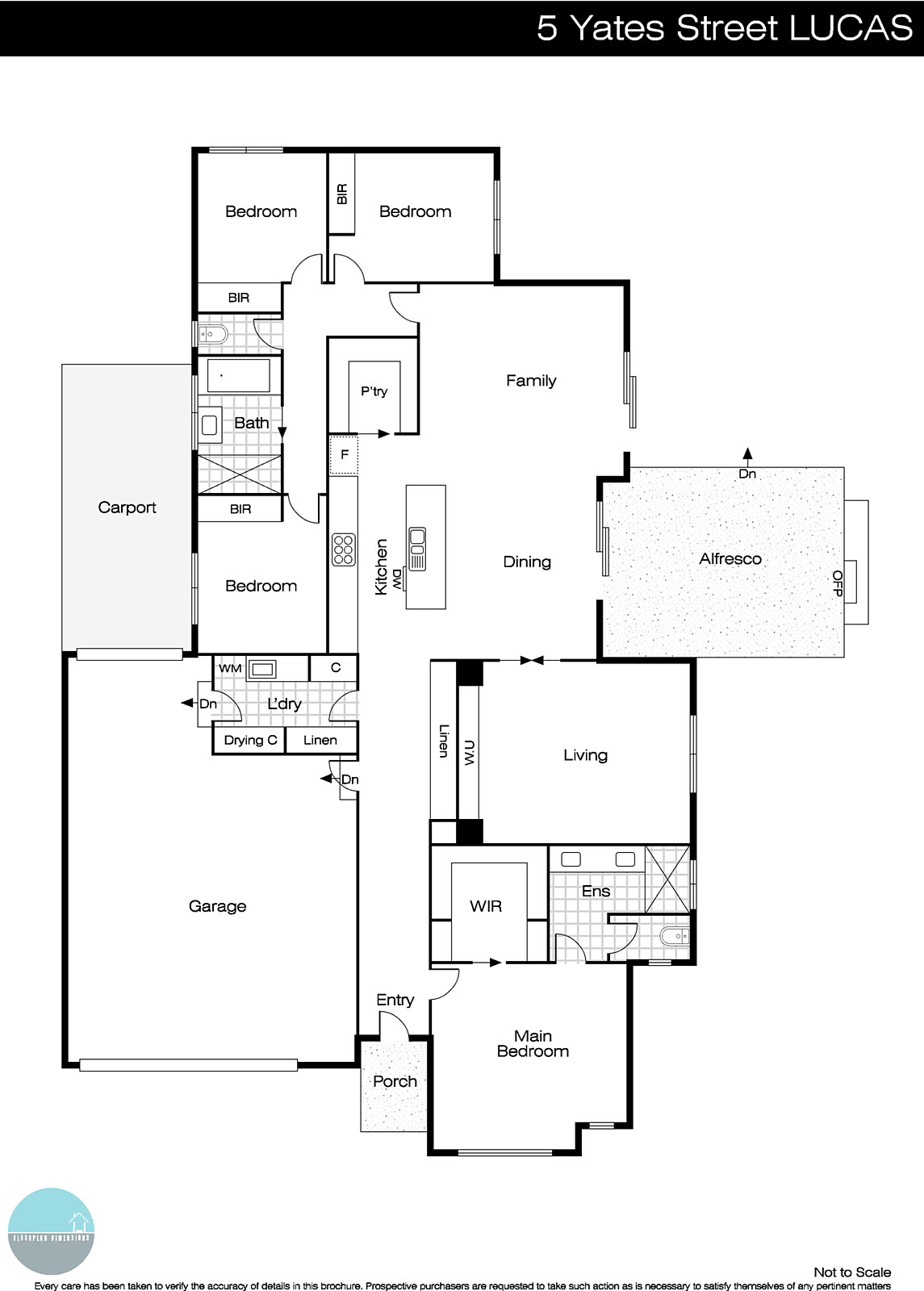 5 Yates Street, Lucas VIC 3350 - Floorplan