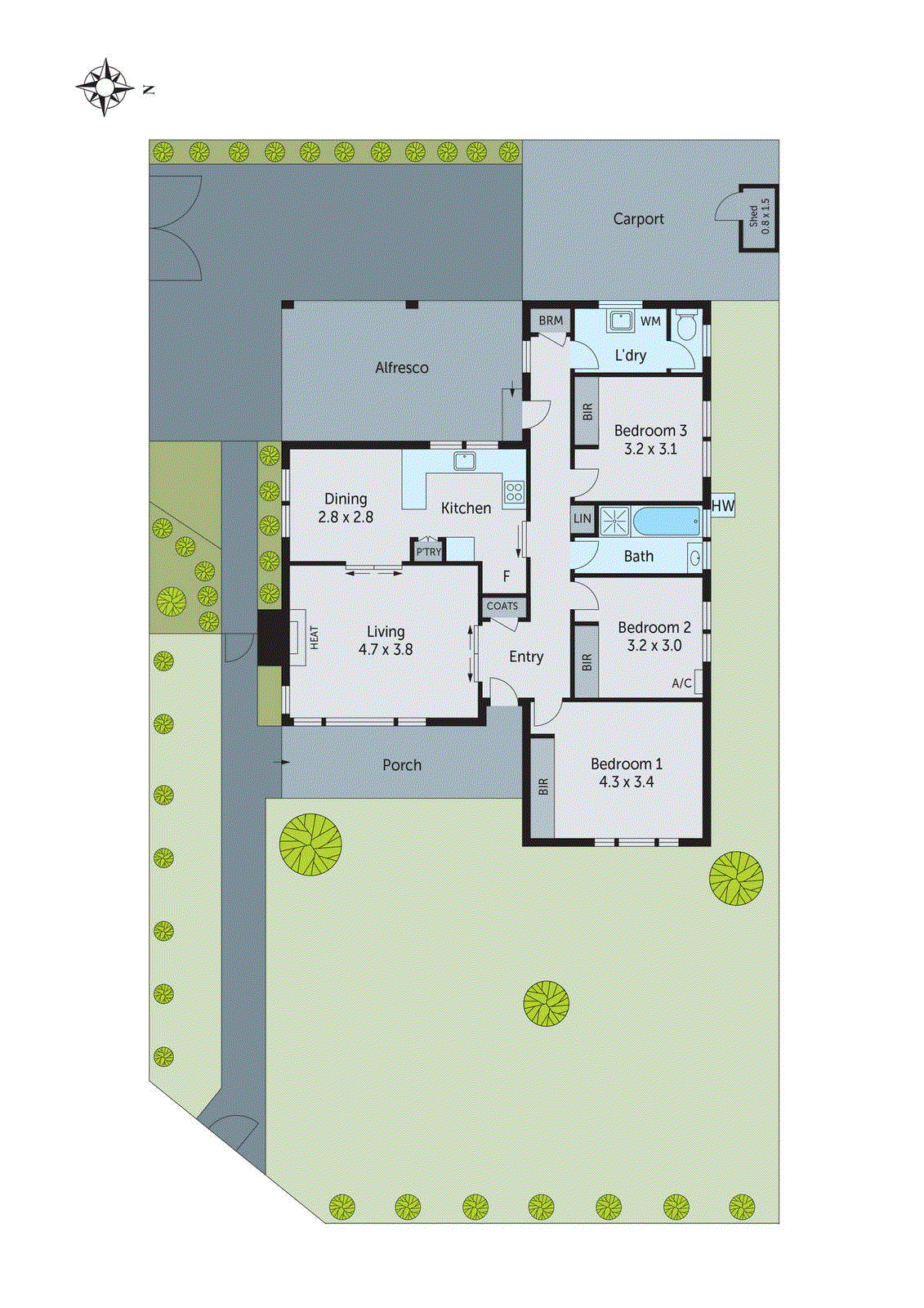 50 Brayshay Road, Newcomb VIC 3219 - Floorplan