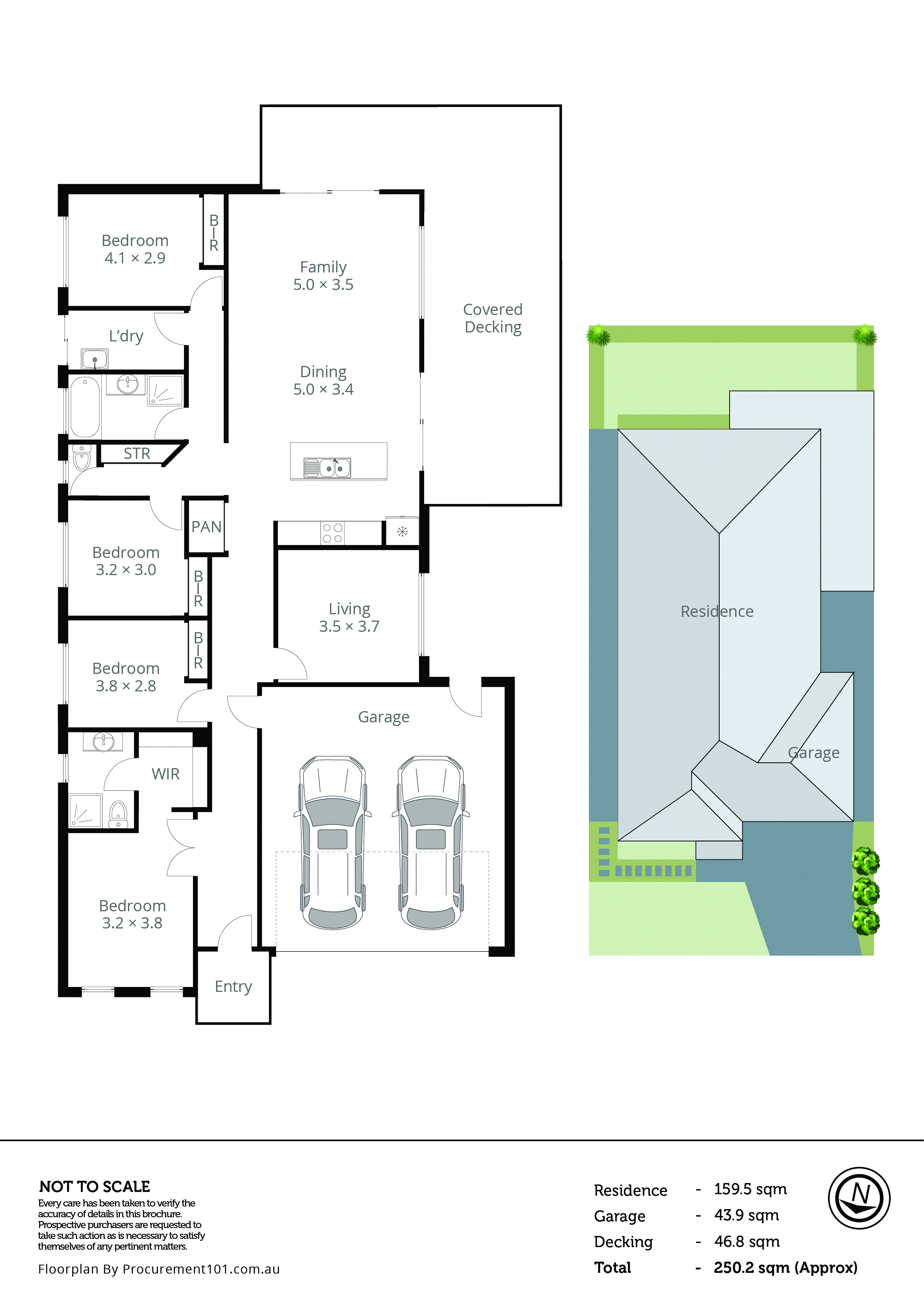 50 Clarendon Drive, Keysborough VIC 3173 - Floorplan