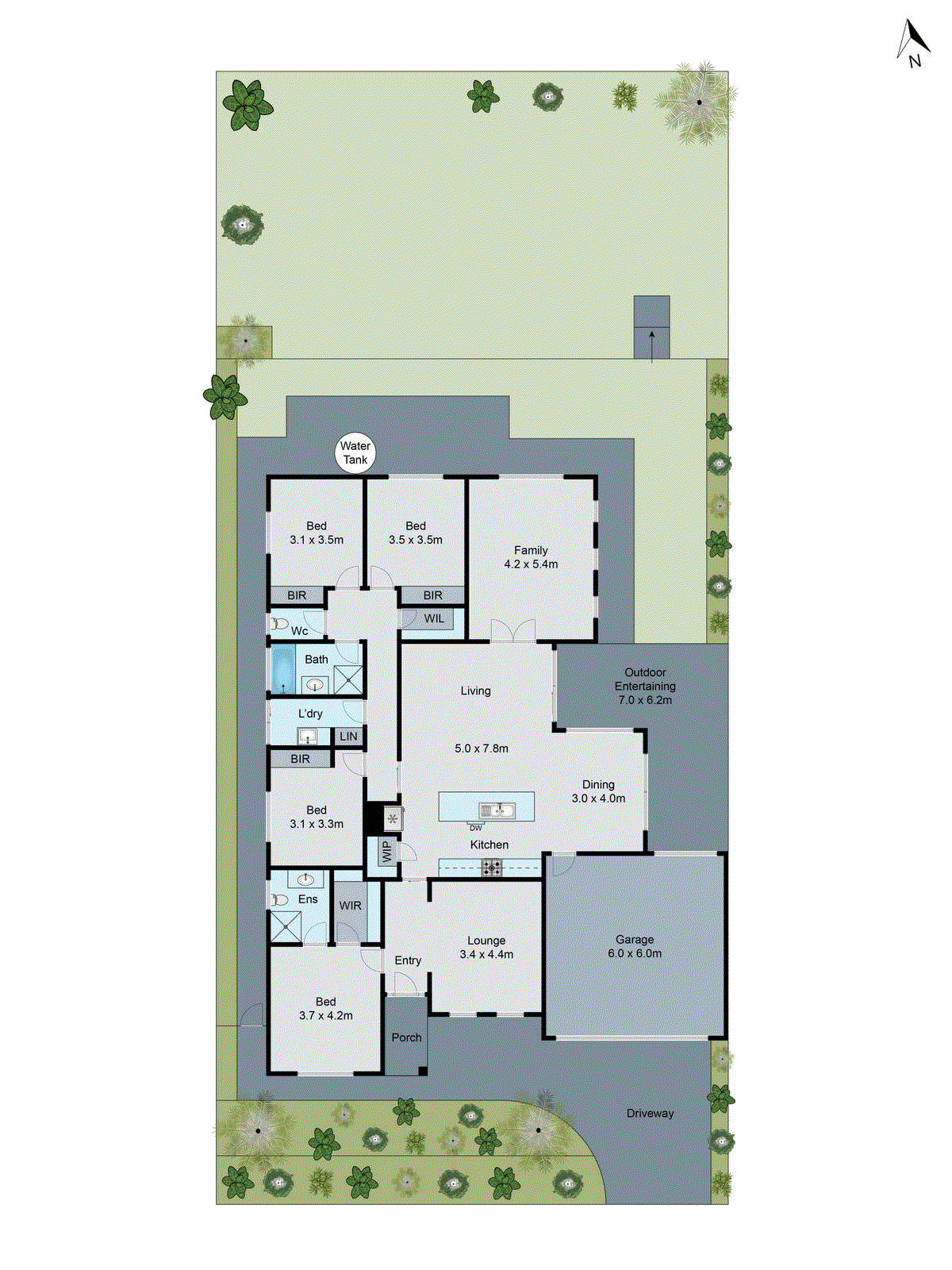 50 Daly Boulevard, Highton VIC 3216 - Floorplan