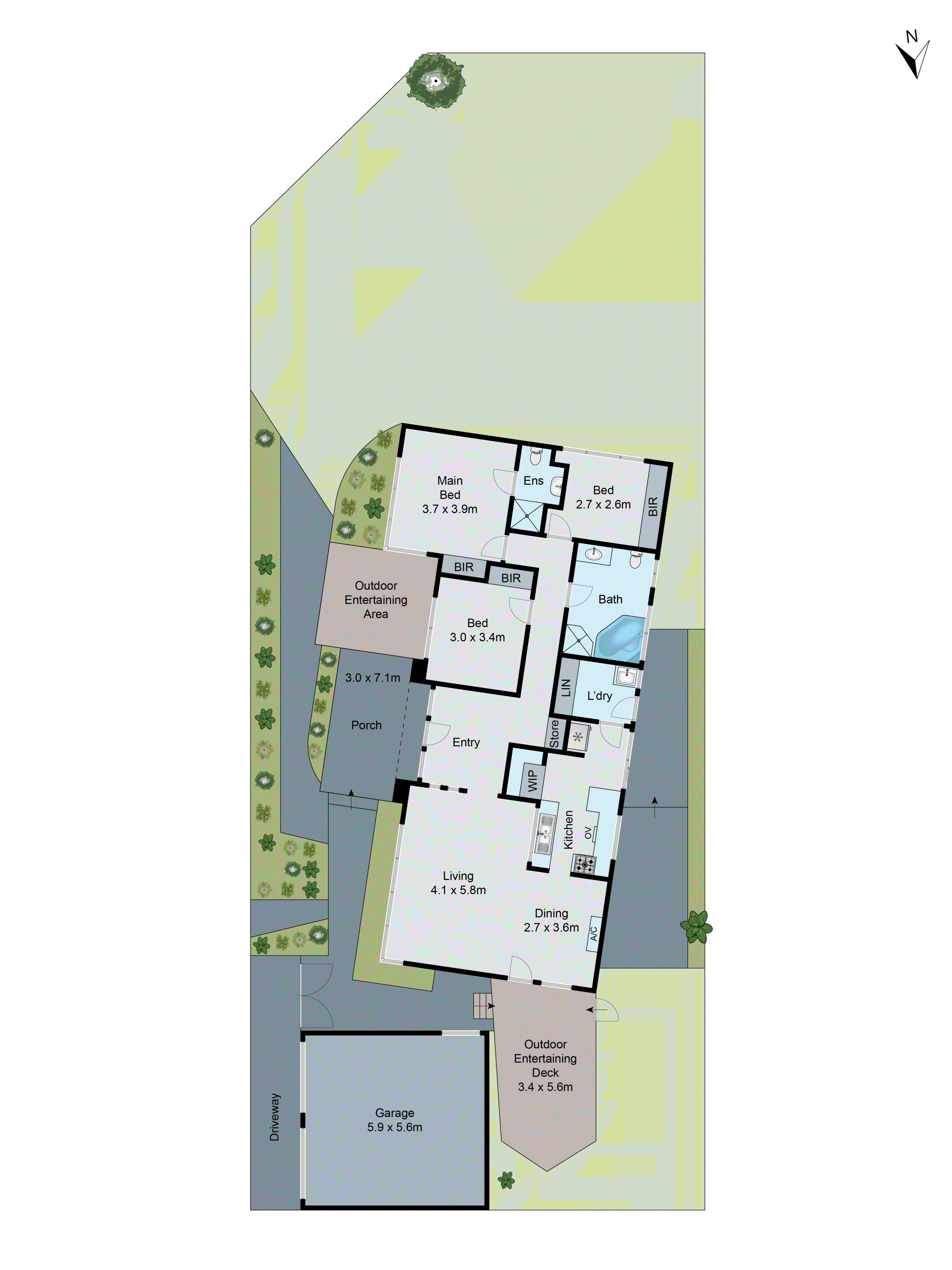 50 Ernest Street, Bell Post Hill VIC 3215 - Floorplan