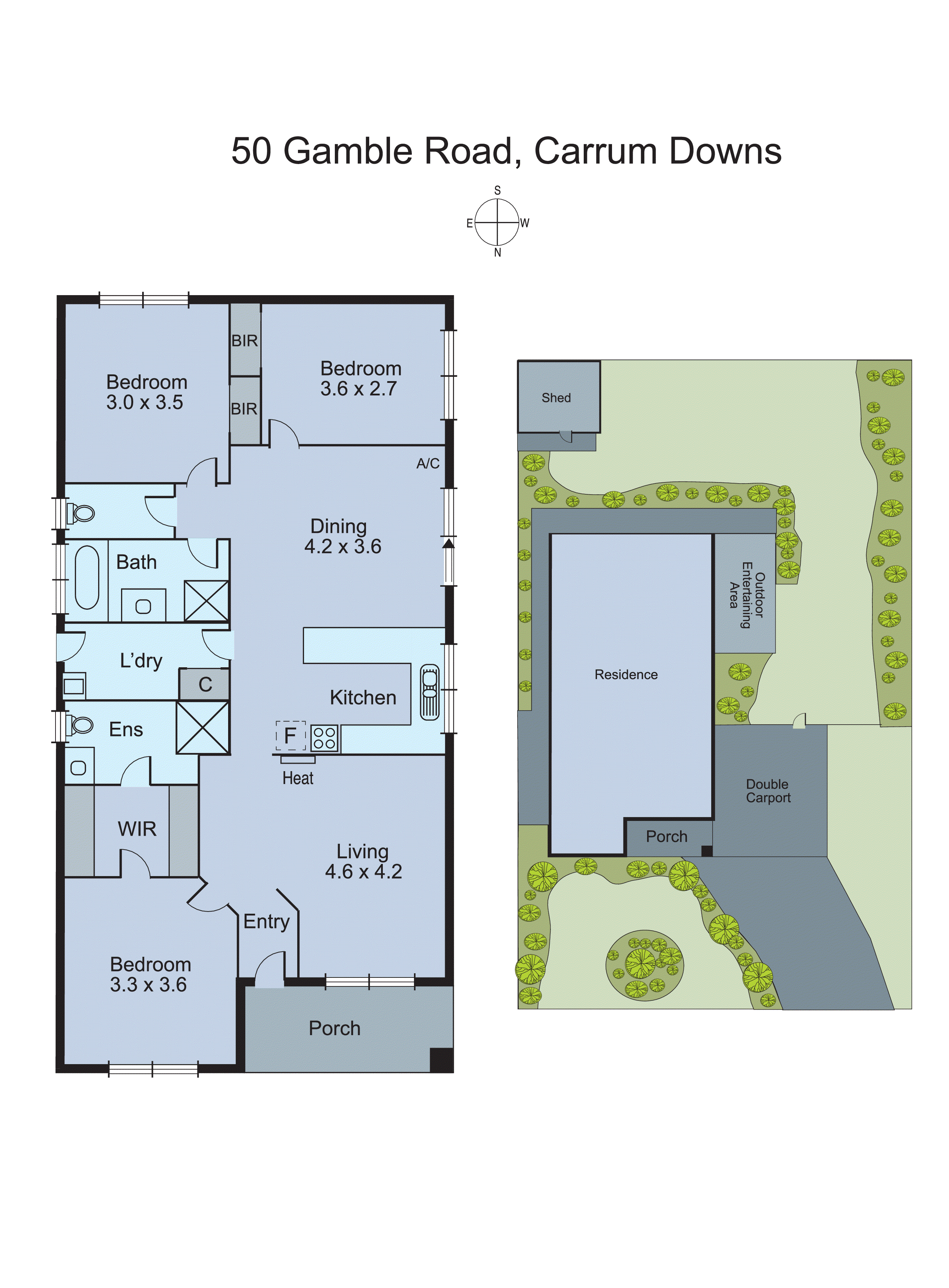 50 Gamble Road, Carrum Downs VIC 3201 - Floorplan