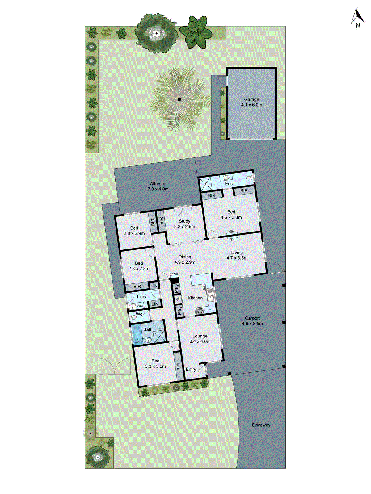 50 Greenville Drive, Grovedale VIC 3216 - Floorplan