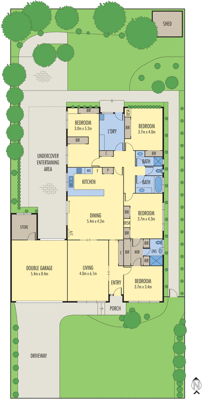50 Harrison Avenue, Burwood VIC 3125 - Floorplan