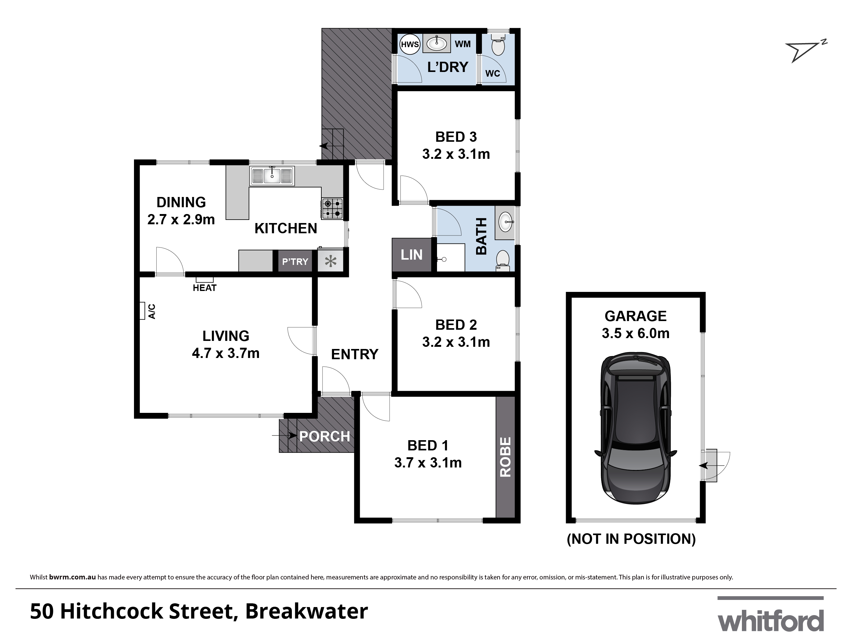 50 Hitchcock Street, Breakwater