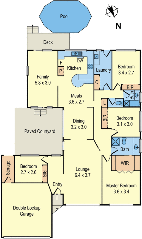 50 Jacks Avenue, Dingley Village VIC 3172 - Floorplan
