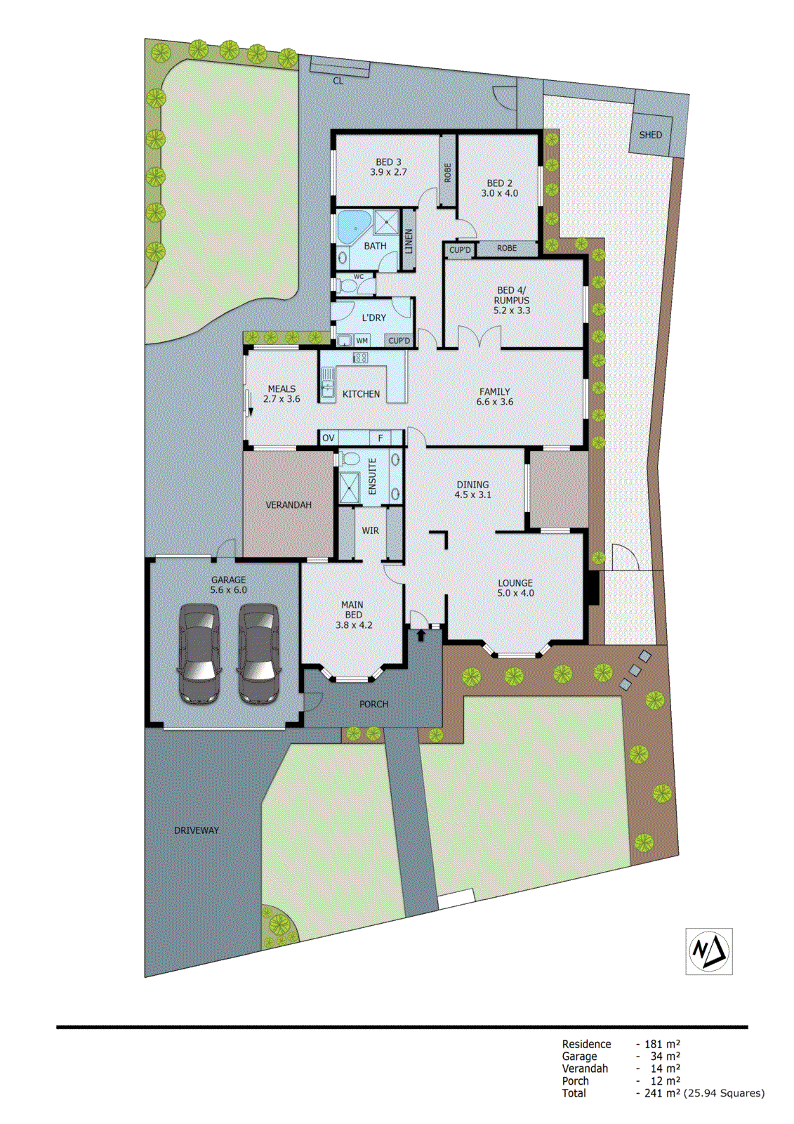 50 Kingston Drive, Dingley Village VIC 3172 - Floorplan