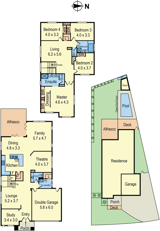50 Lake View Boulevard, Keysborough VIC 3173 - Floorplan